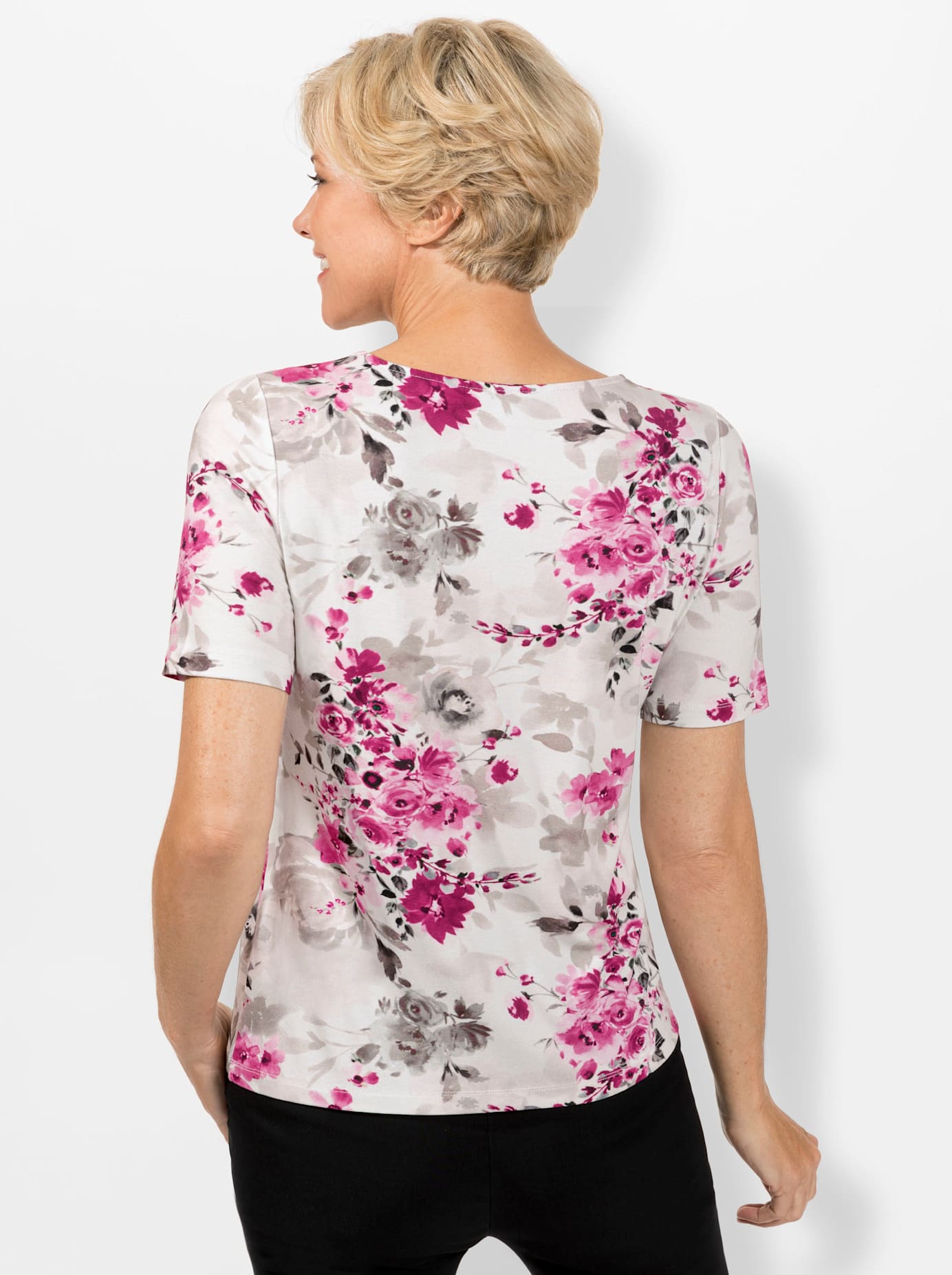 Thumbnail - Lady Kurzarmshirt "Shirt", (1 tlg.)