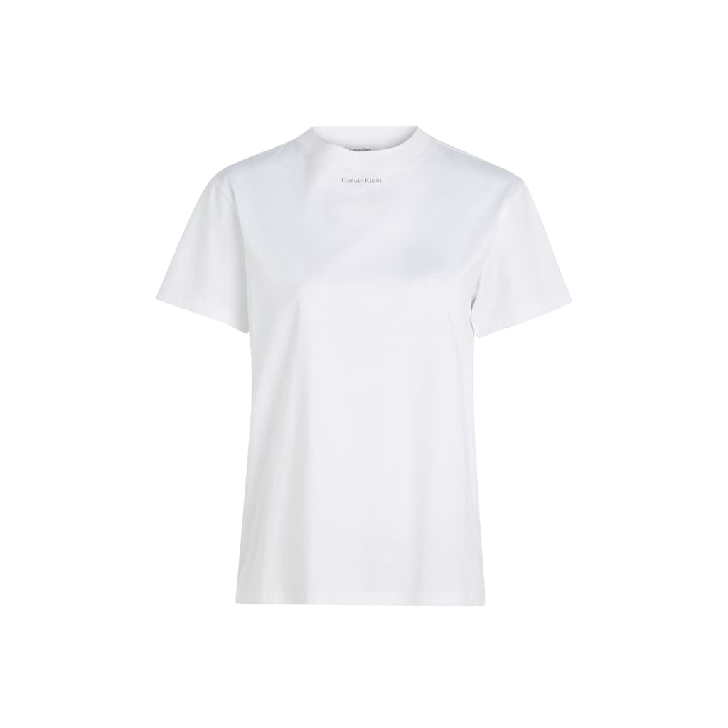 Calvin Klein T-Shirt »METALLIC MICRO LOGO T SHIRT«