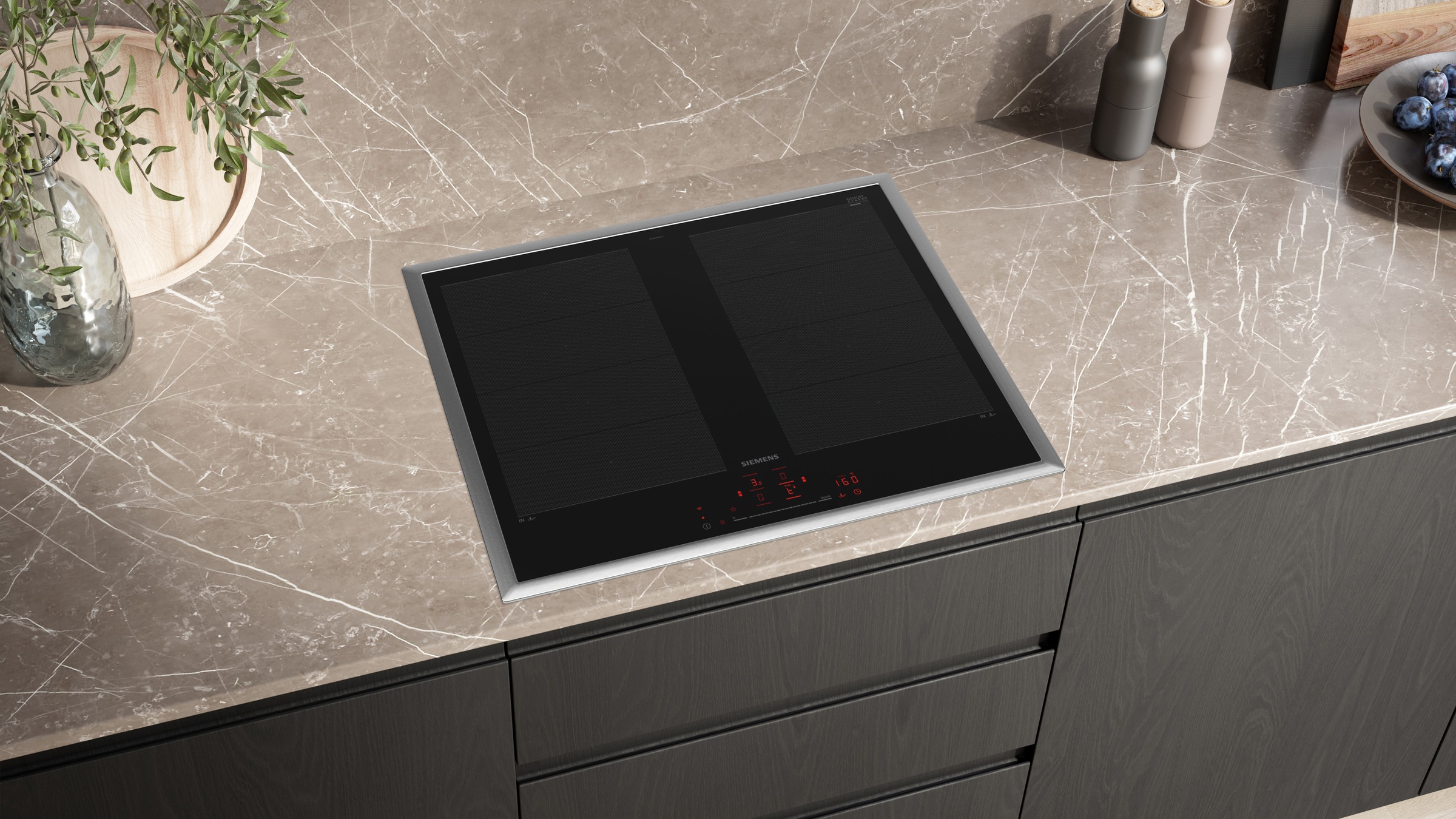 SIEMENS Induktions-Kochfeld "EX645HXC1E" varioInduktions-Funktion für flexi günstig online kaufen