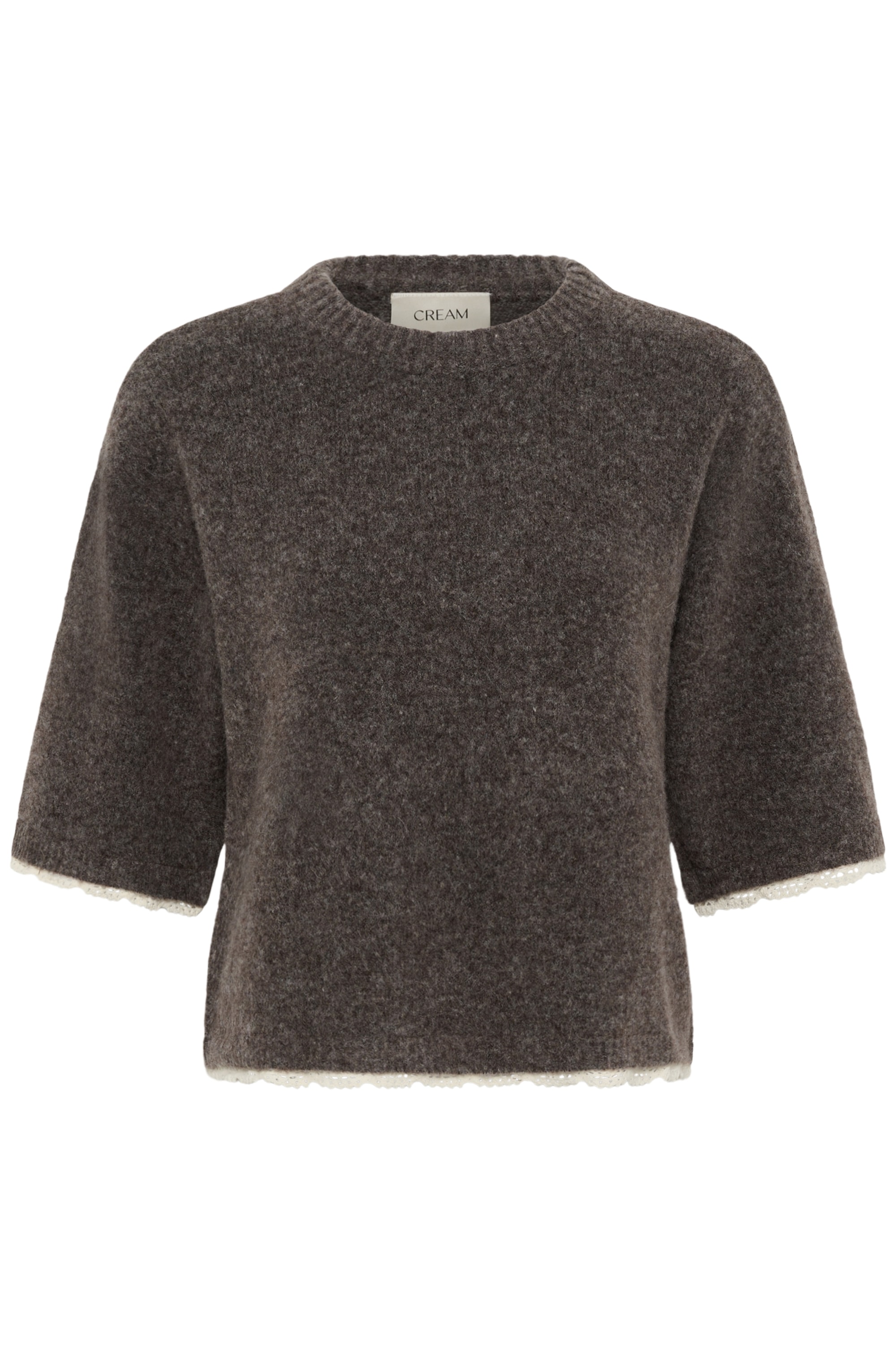 Cream Damen Java Melange Strickpullover "Damen Strickpullover Crkibana" erhältlich in Größe L/M/XL von Baur
