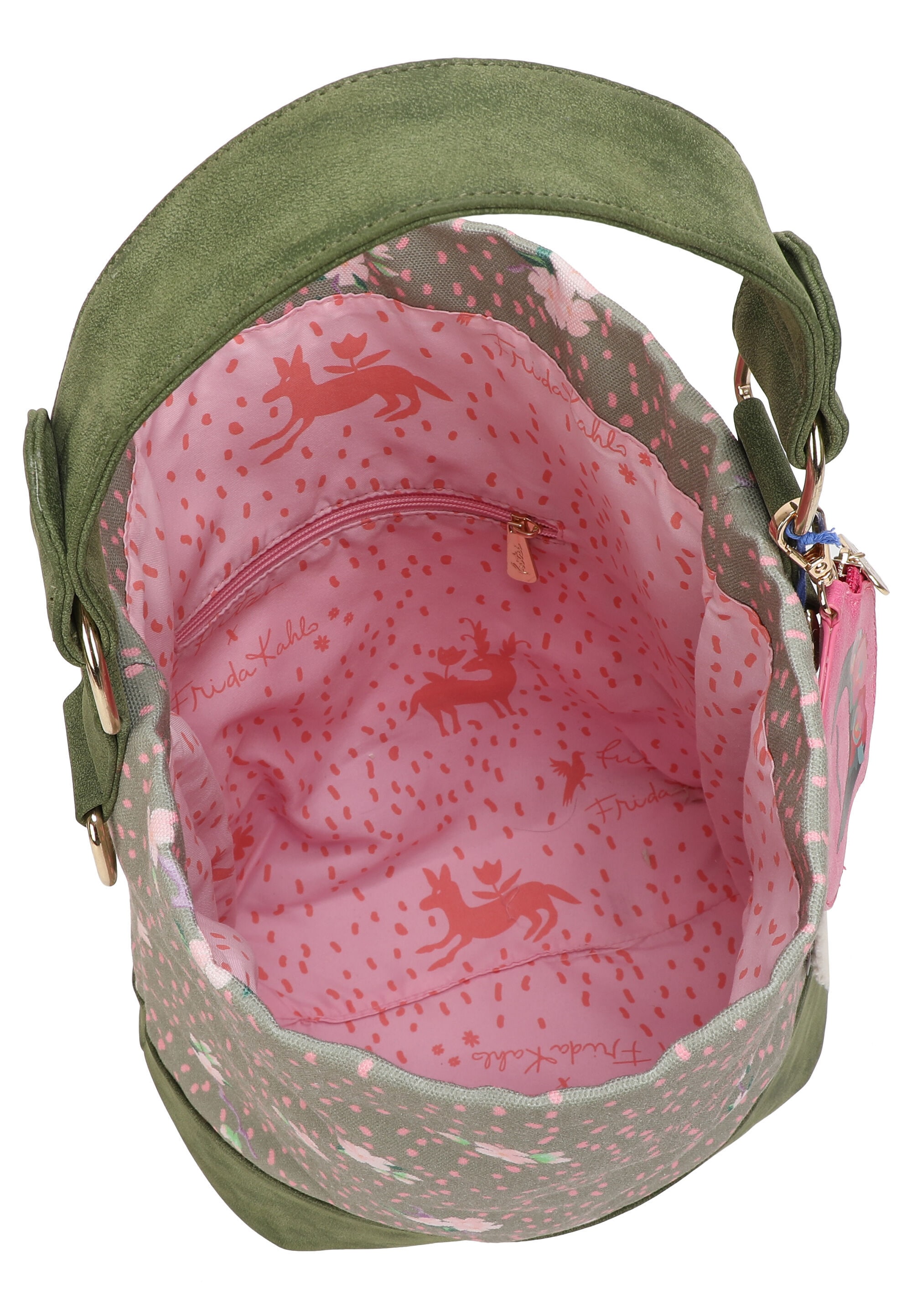 Fritzi aus Preußen Umhängetasche »Fritzi x Frida Kahlo« mit Blumenprint