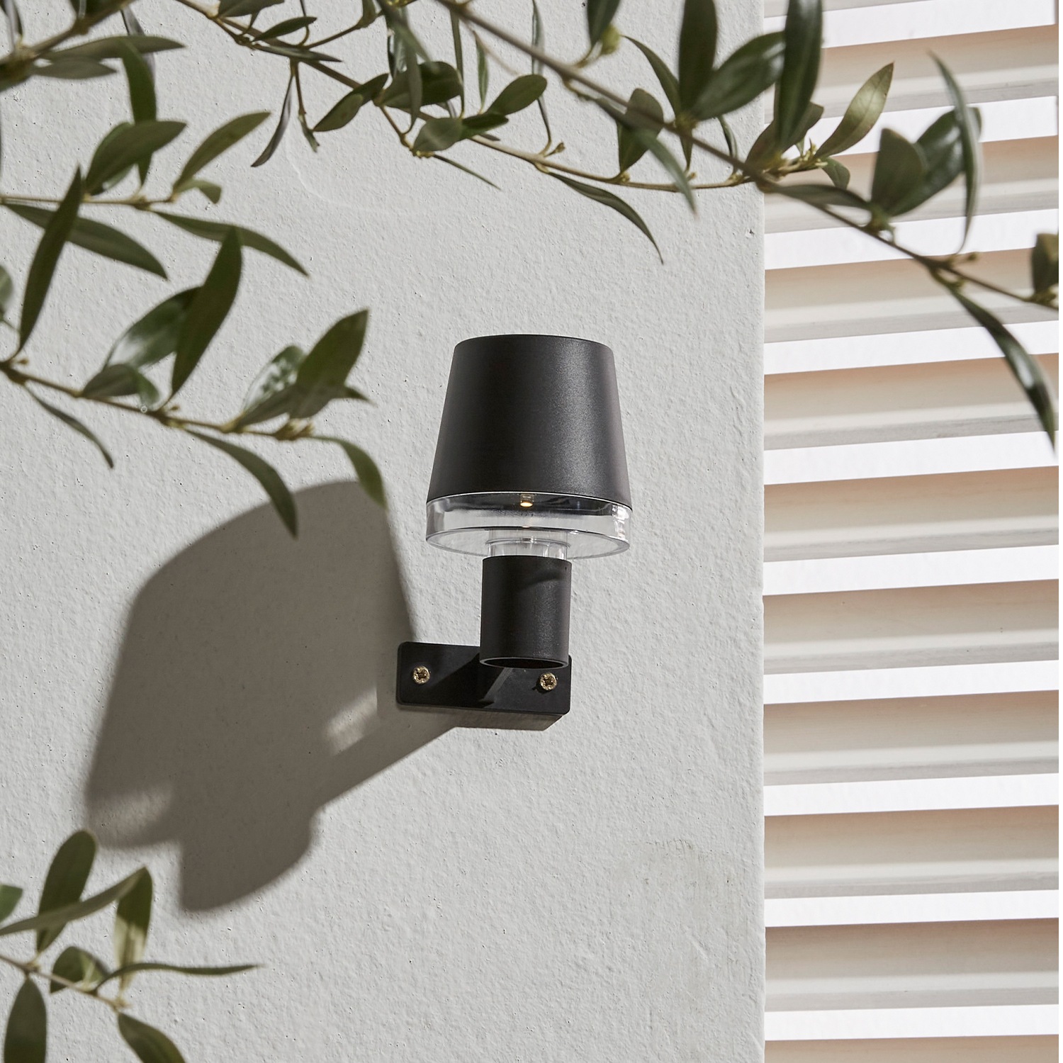 LUXFORM Außen-Wandleuchte "Solar-Wandleuchte - Cala dOr - 3 Stück" LED-Modu günstig online kaufen