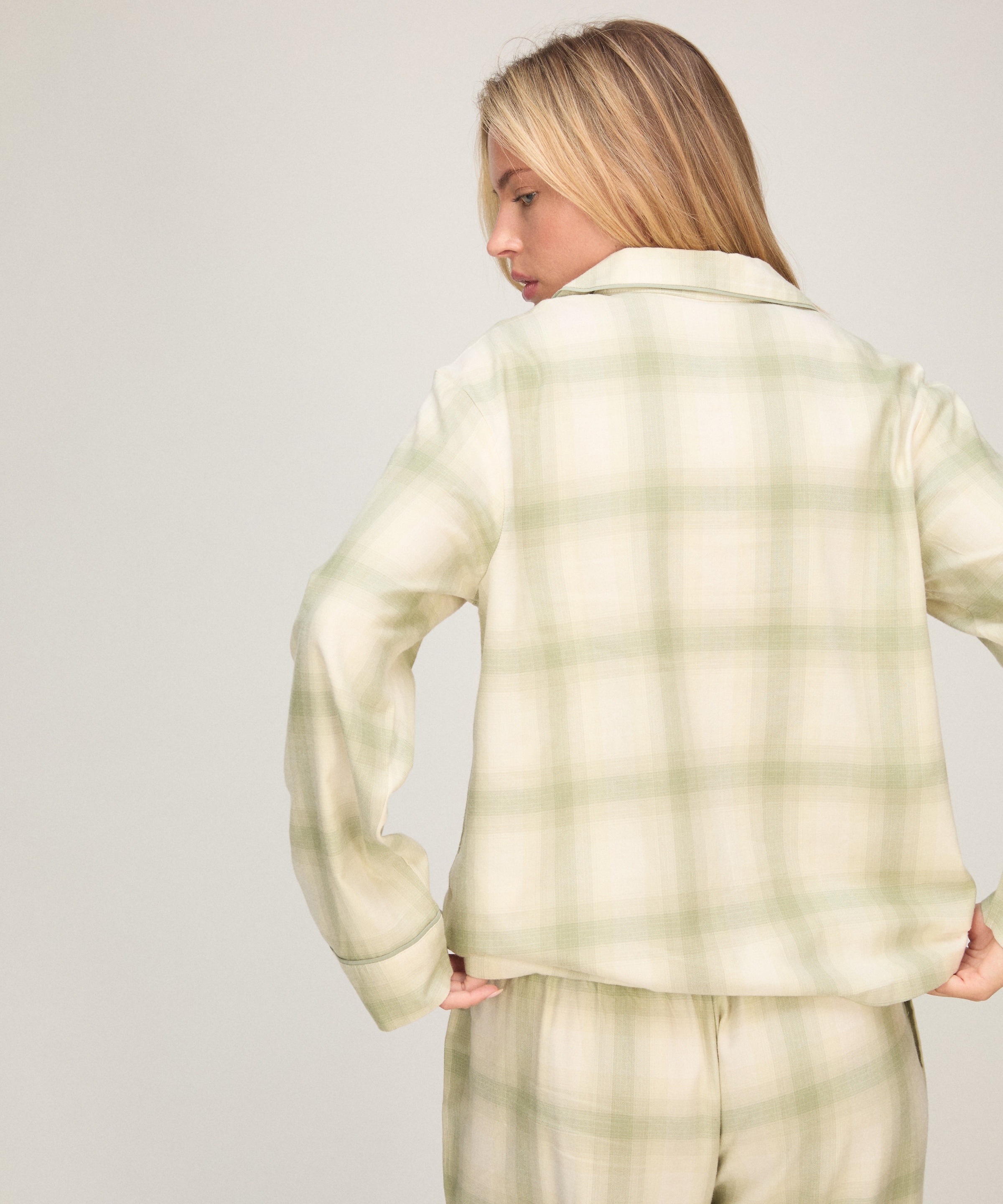 Hunkemöller Pyjama »Jacket Longsleeve Woven«