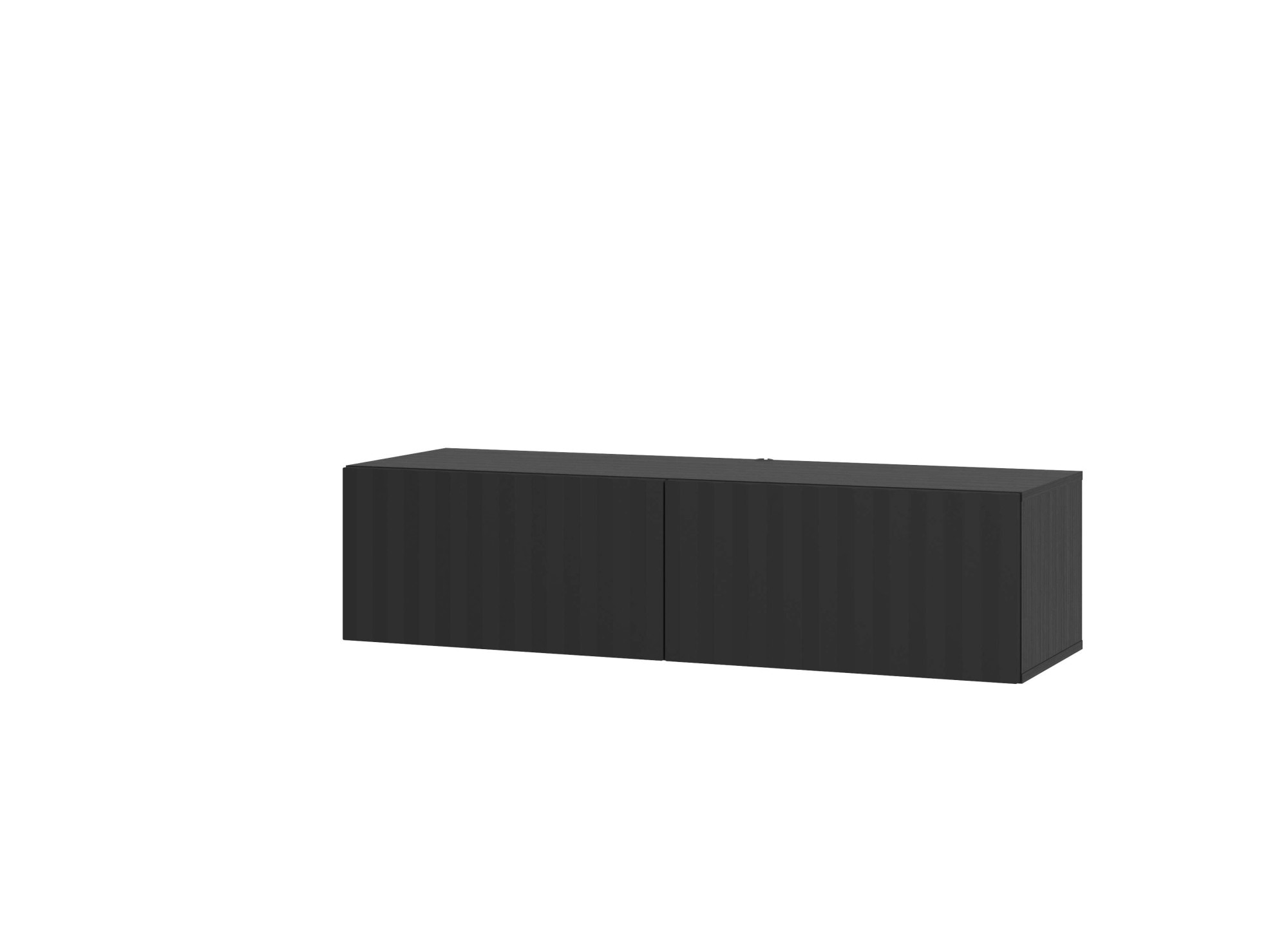 INOSIGN Lowboard »Antibes TV-Lowboard, Breite 192/154/128 cm, TV-Schrank«, TV-Kommode, 3D-Fronten, Push-To-Open-Funktion, Wandmontage