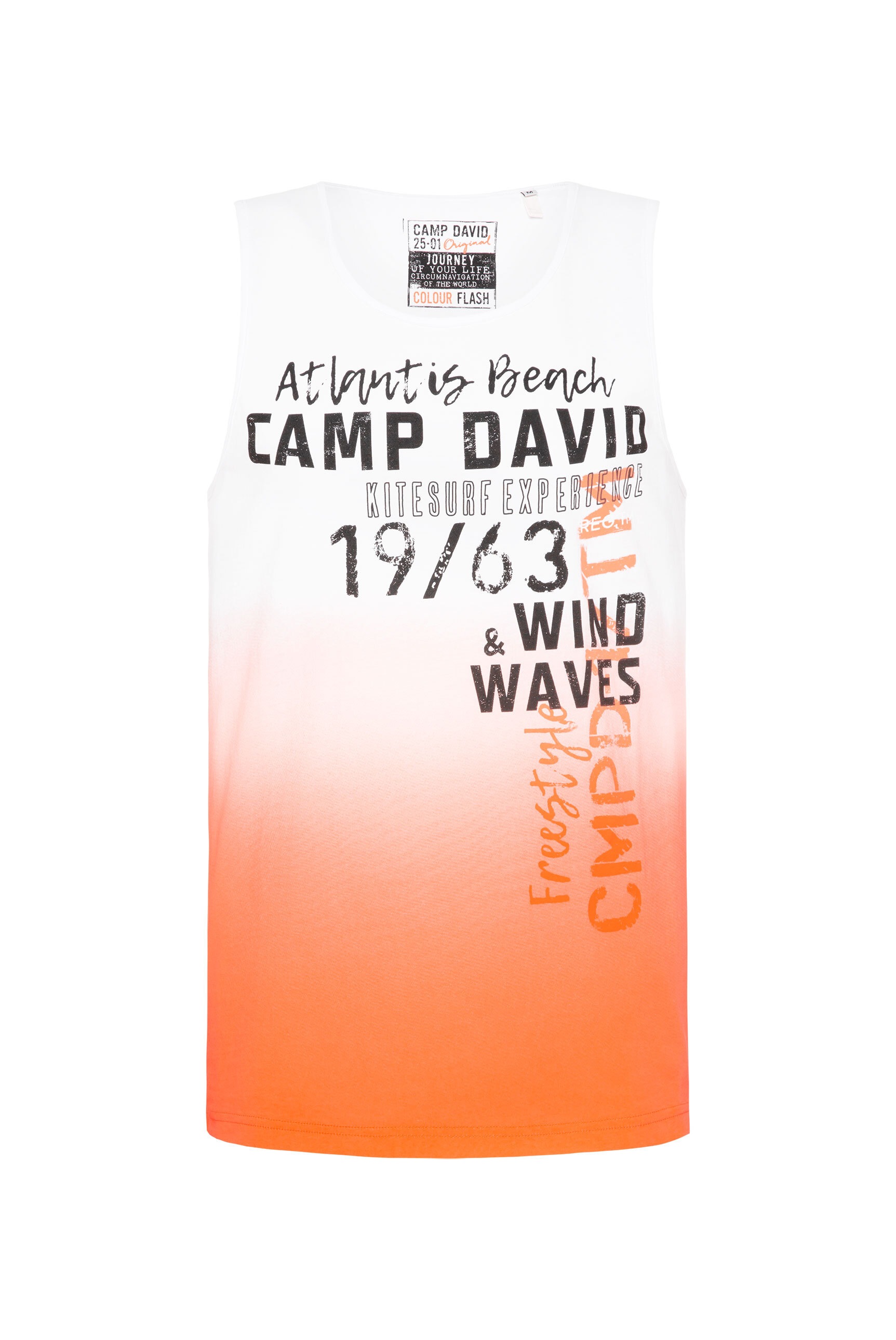CAMP DAVID Tanktop, aus Baumwolle