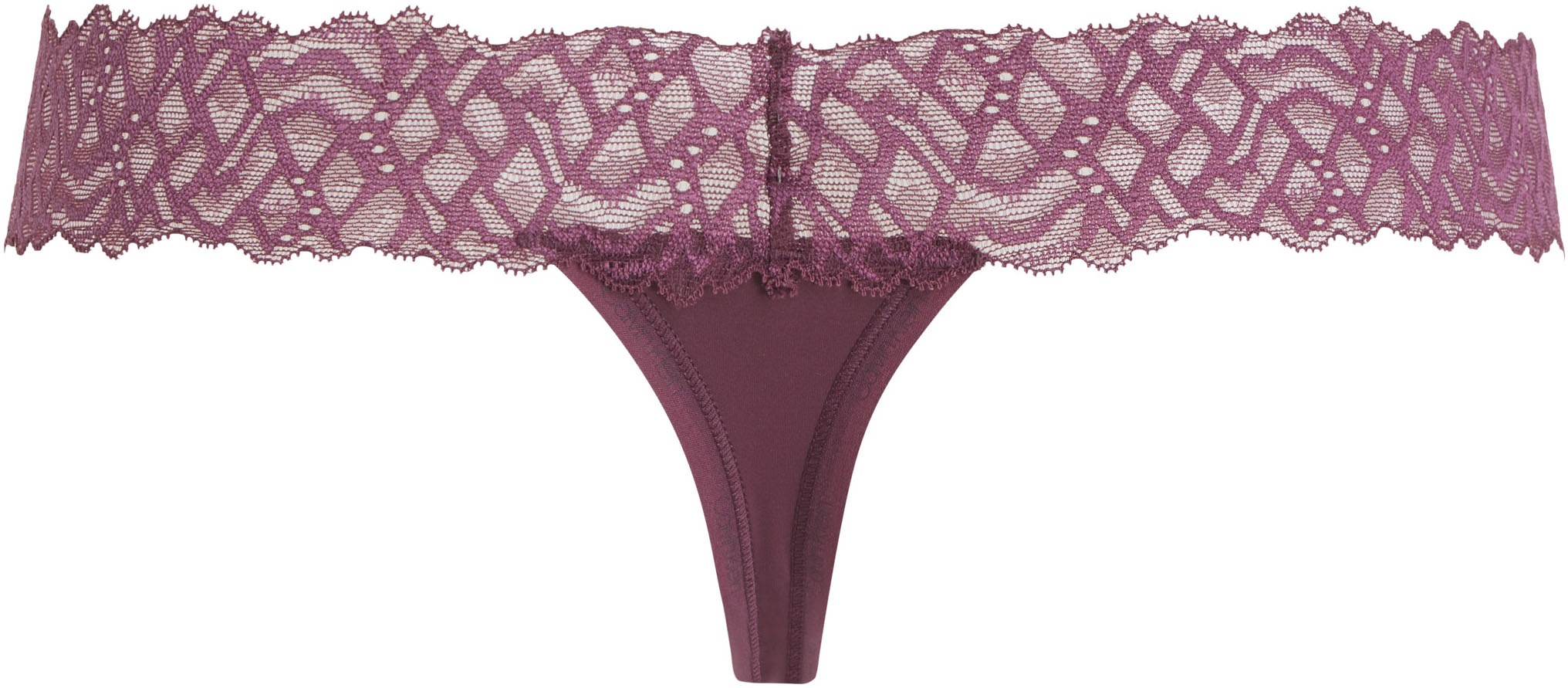 Calvin Klein Underwear Stringtanga »THONG«, mit Spitze am Bund