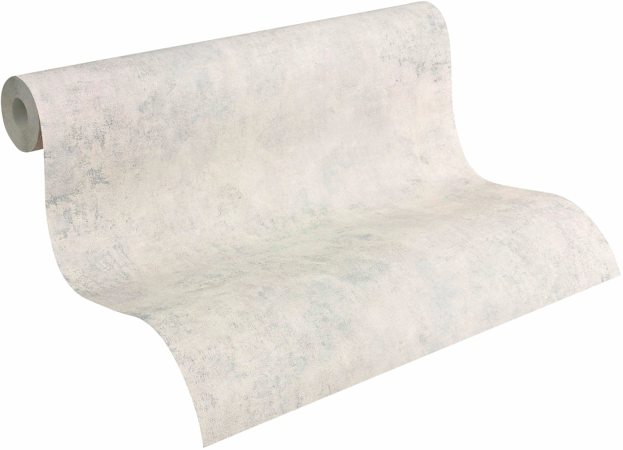 living walls Vliestapete »Best of Wood`n Stone 2nd Edition« Retro | urban | used leicht strukturiert Uni Tapete einfarbig Tapeten Wohnzimmer Schlafzimmer Küche modern Büro