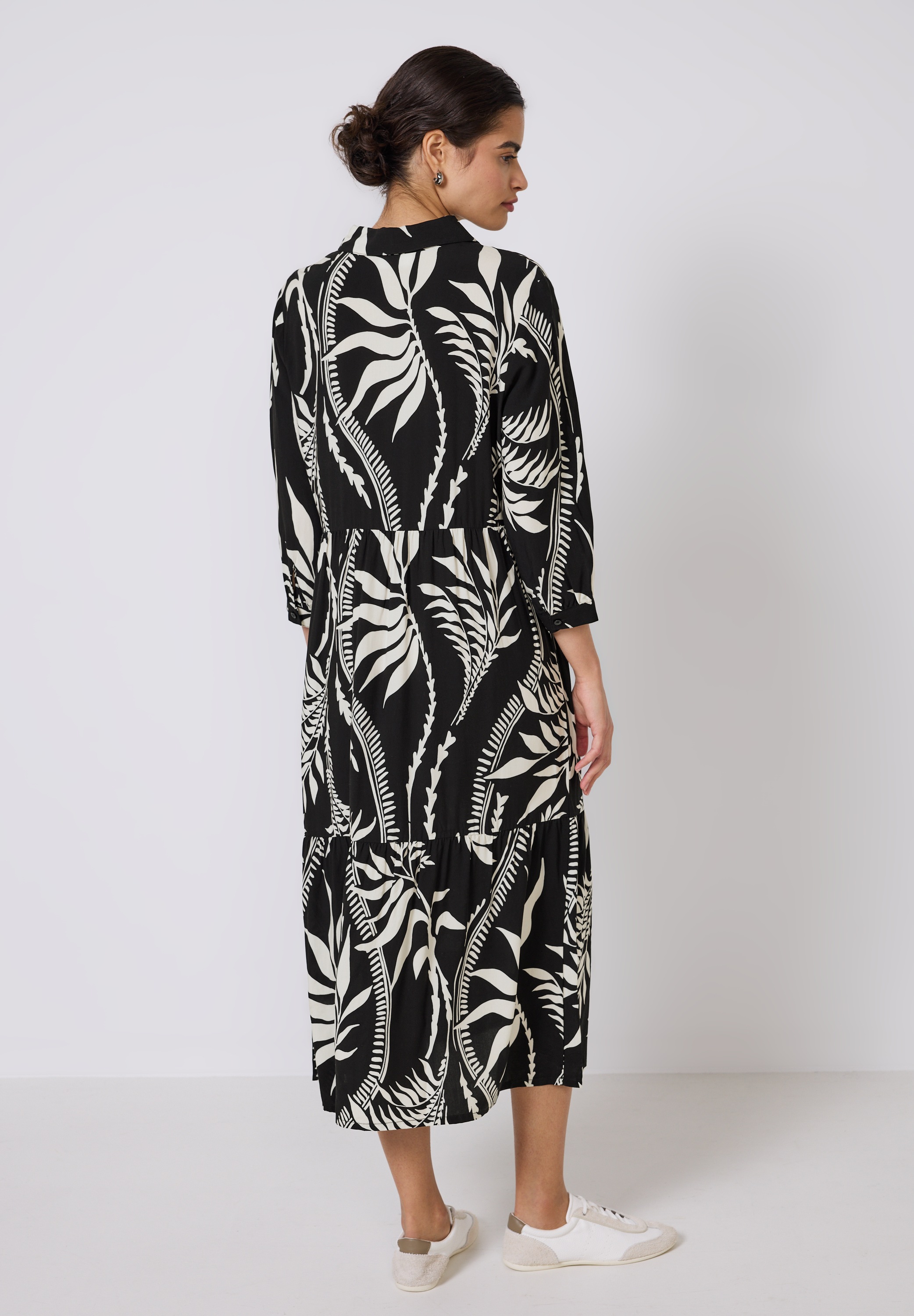 STREET ONE STUDIO Midikleid, aus Viskose günstig online kaufen