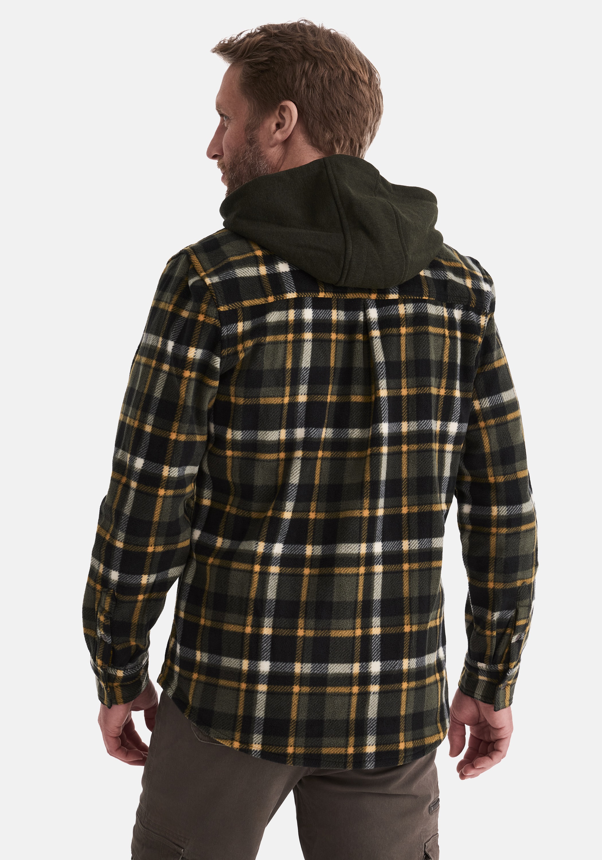 HERO by John Medoox Kapuzenhemd "Overshirt HUNTER Workwear Arbeitshemd mit günstig online kaufen