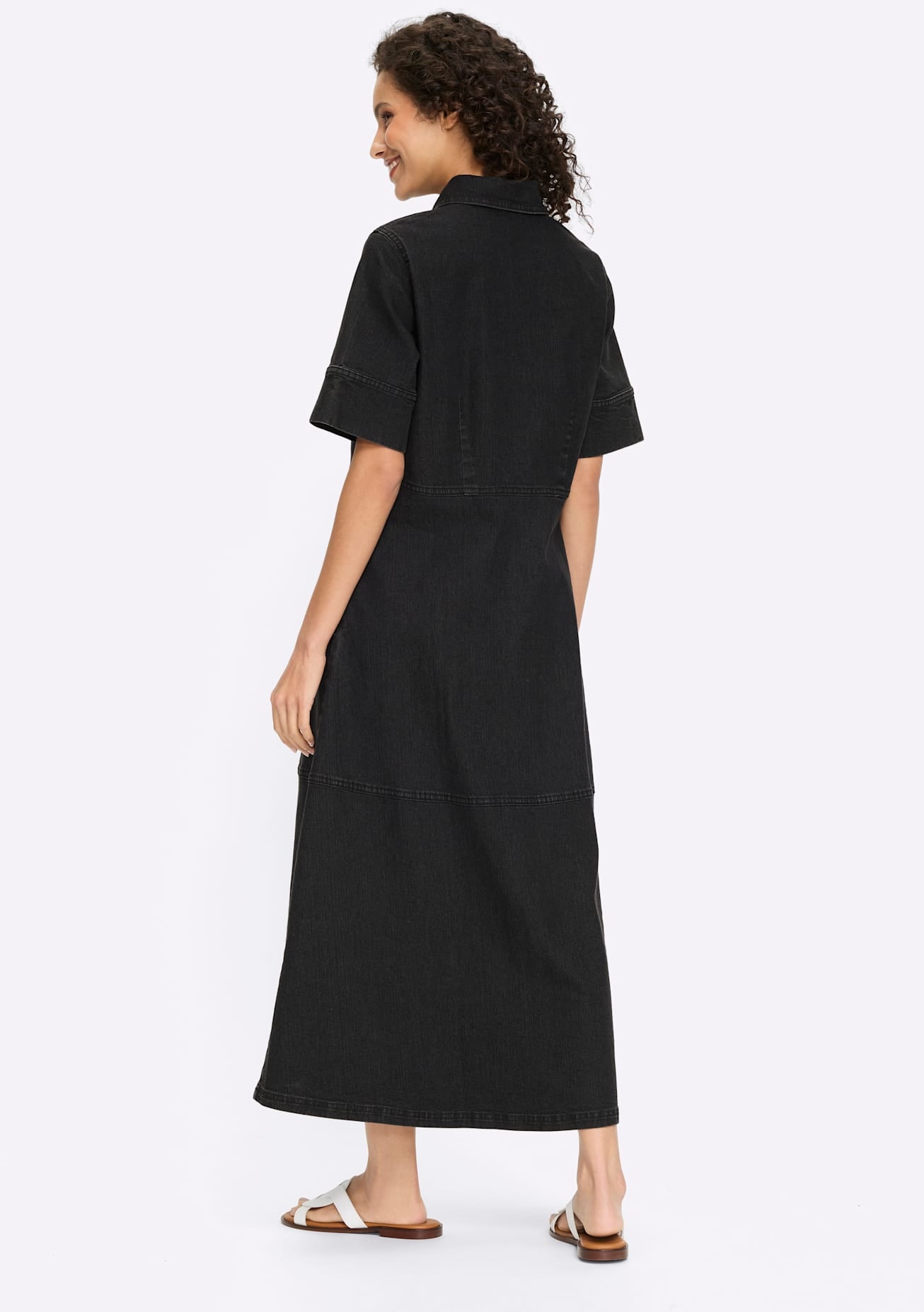 heine Jeanskleid »Kleid« Nahttasche