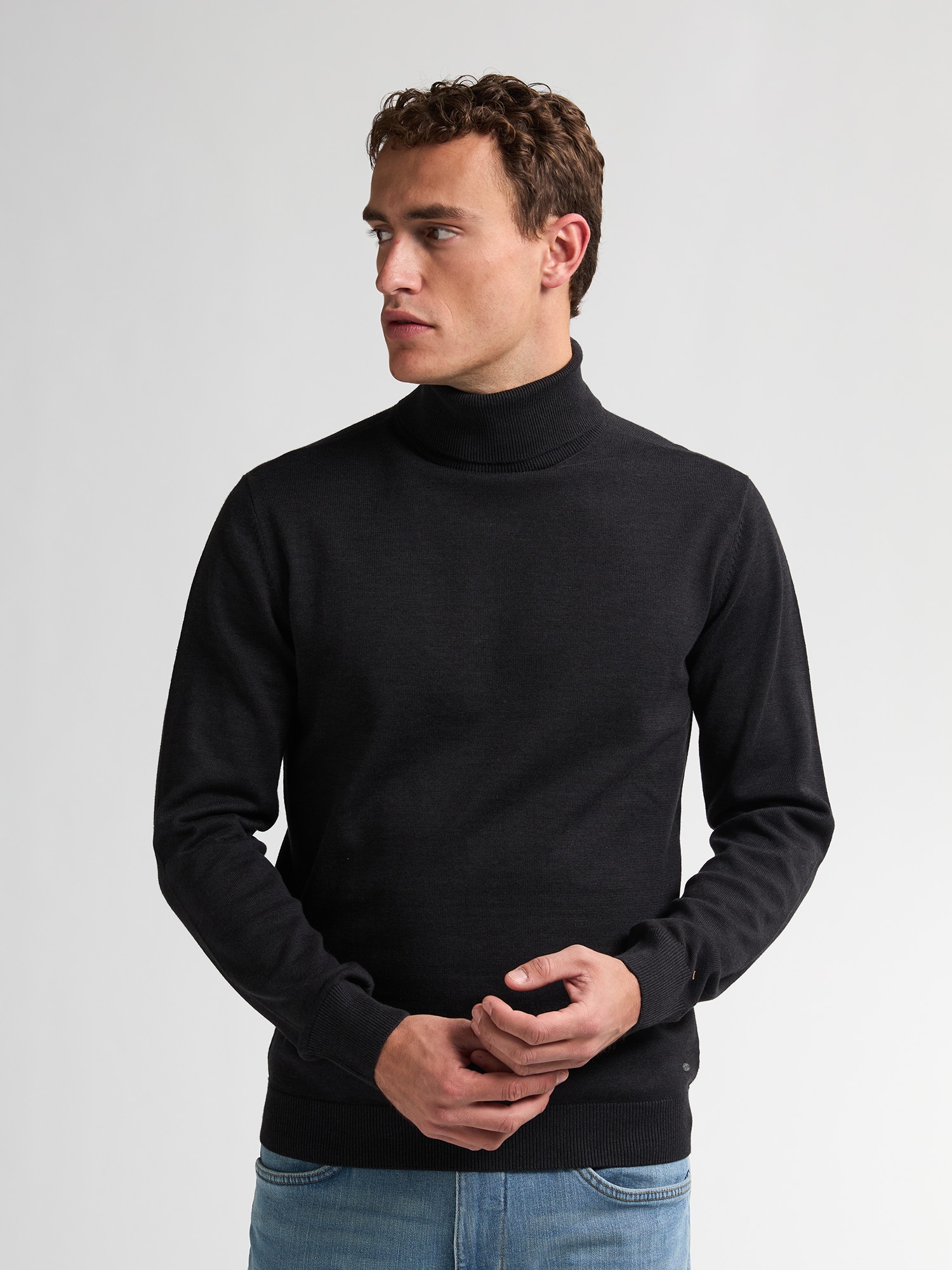 Petrol Industries Rollkragenpullover "Men Knitwear Collar Basi", Pflegeleic günstig online kaufen