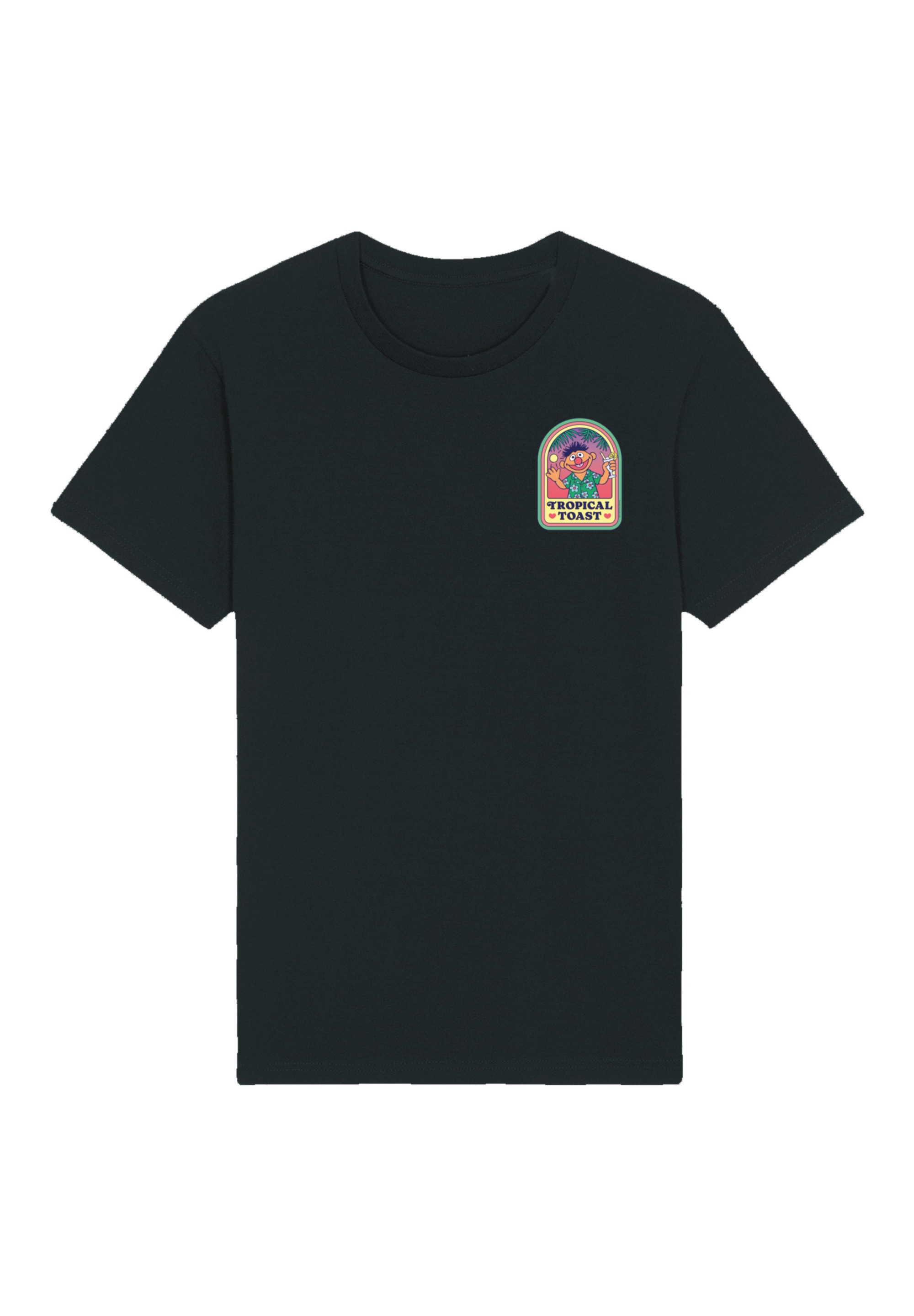 F4NT4STIC T-Shirt »Sesamstraße Ernie Trobical Toast«, Premium Qualität