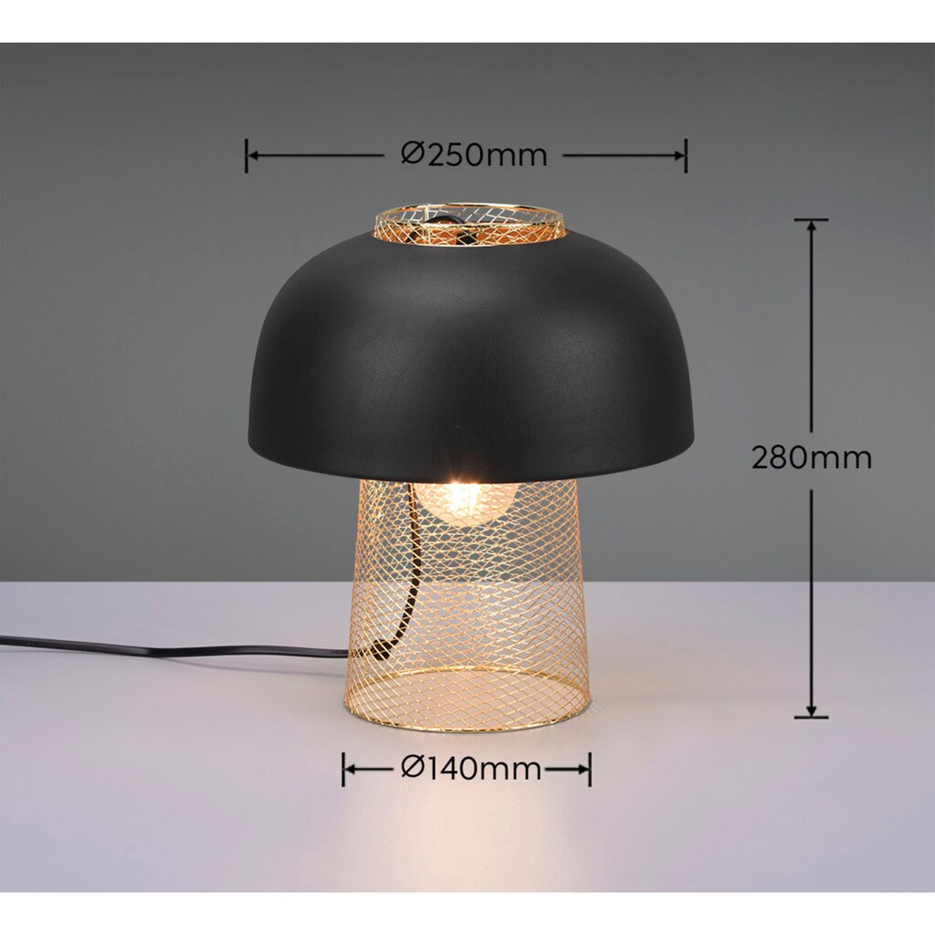 TRIO Leuchten Schreibtischlampe »Punch«, für Leuchtmittel 1 x E27