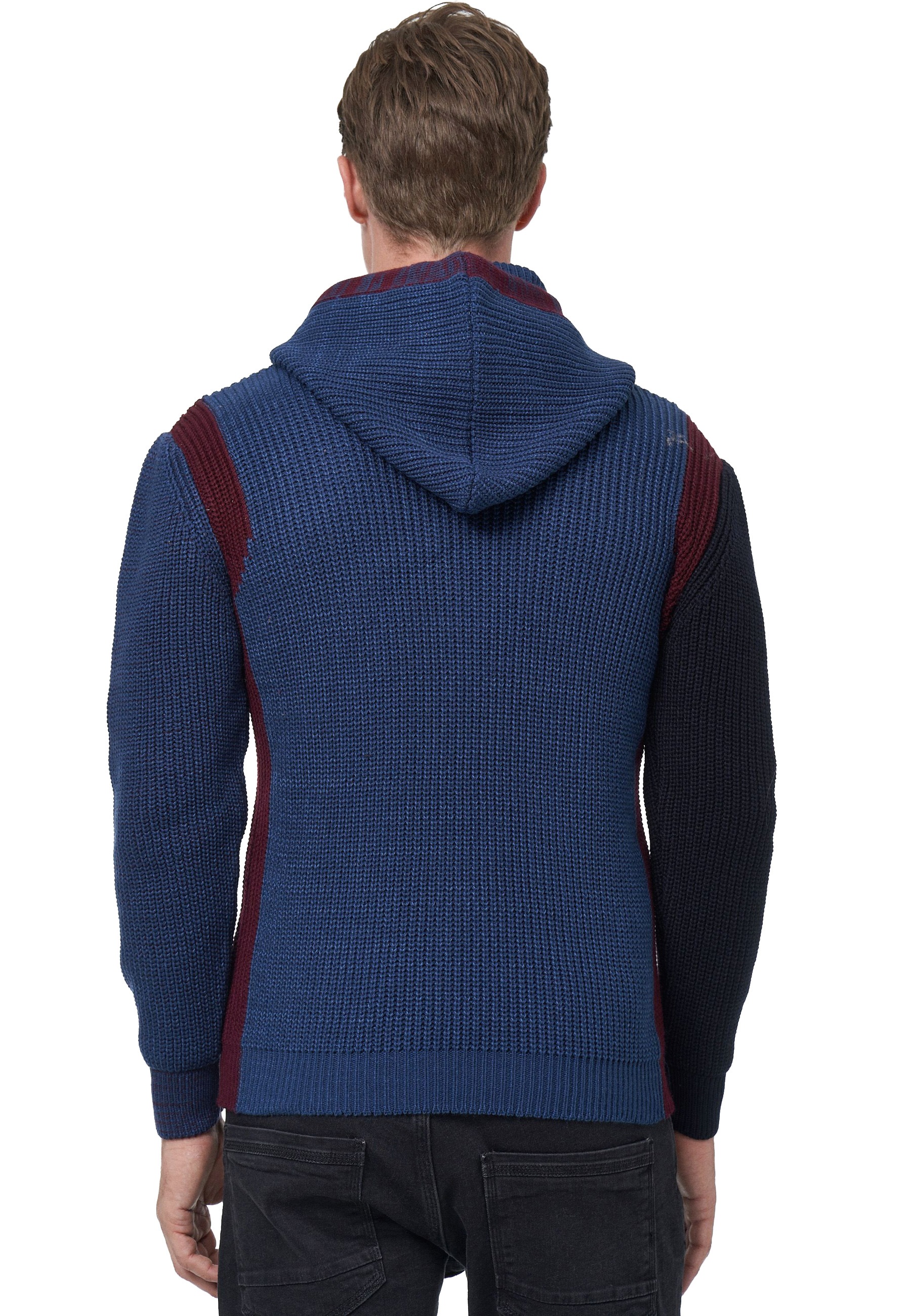Rusty Neal Strickpullover, mit Kontrast-Details