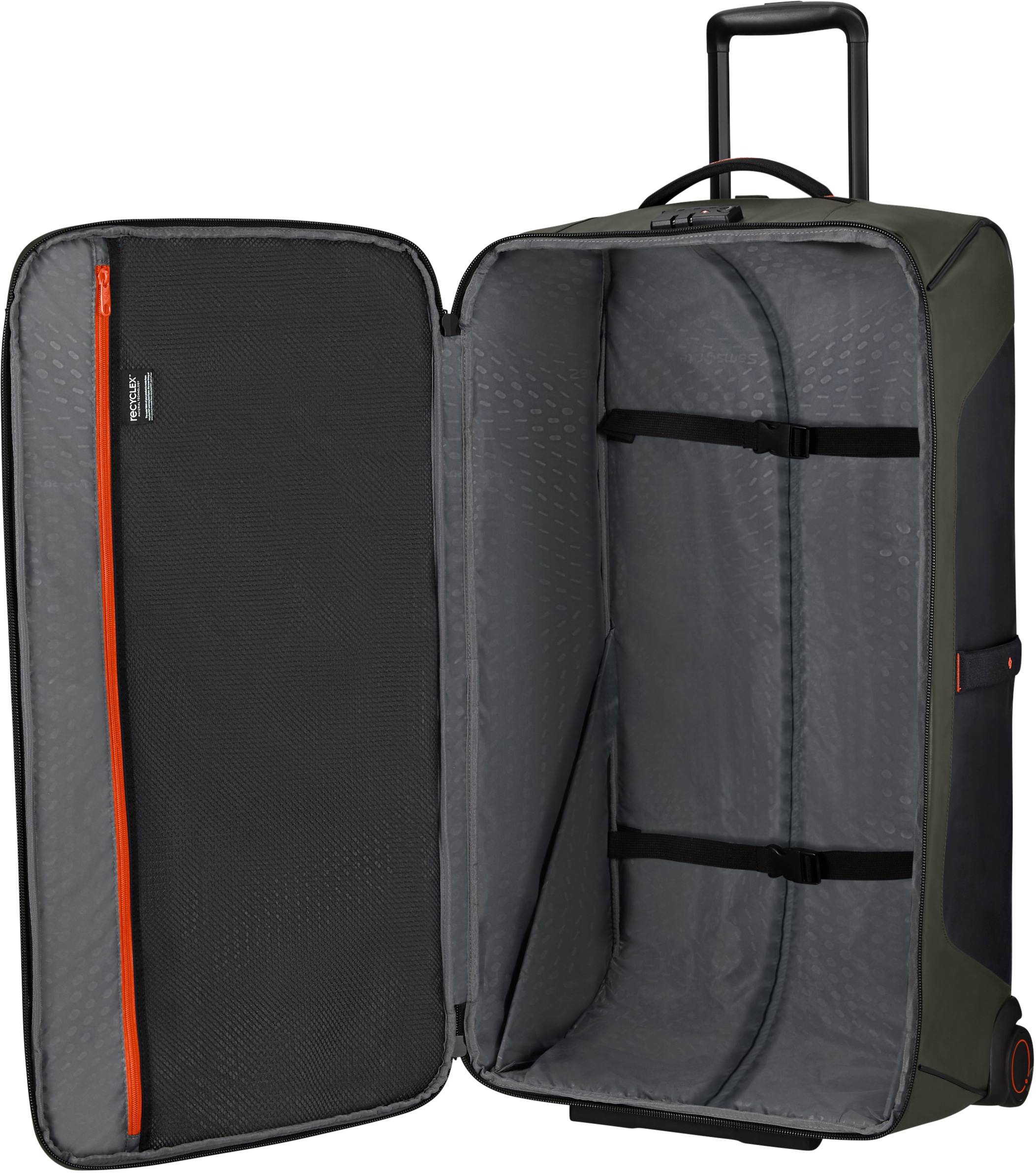 Samsonite Reisetasche »ECODIVER, 79 cm, Climbing Ivy«, mit Trolley- und Rucksackfunktion; teilweise aus recyceltem Material