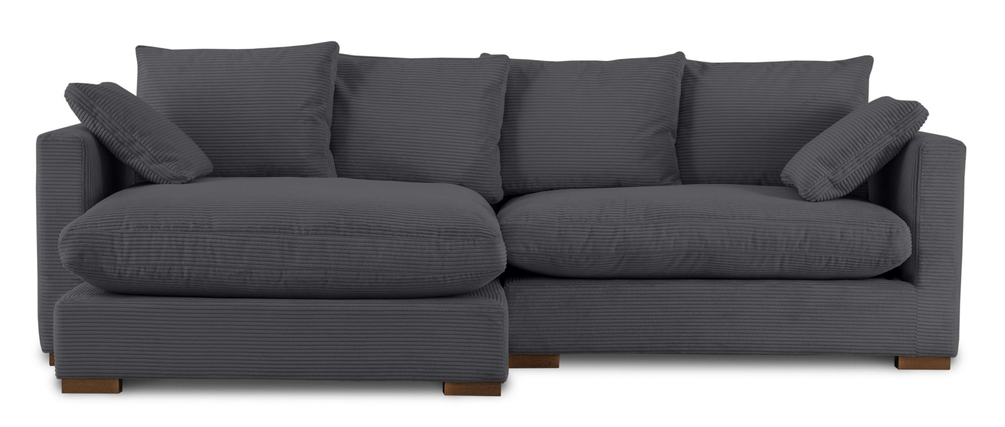 Home affaire Ecksofa "Coray", Breite 266 cm, extra weich und kuschelig, mit günstig online kaufen