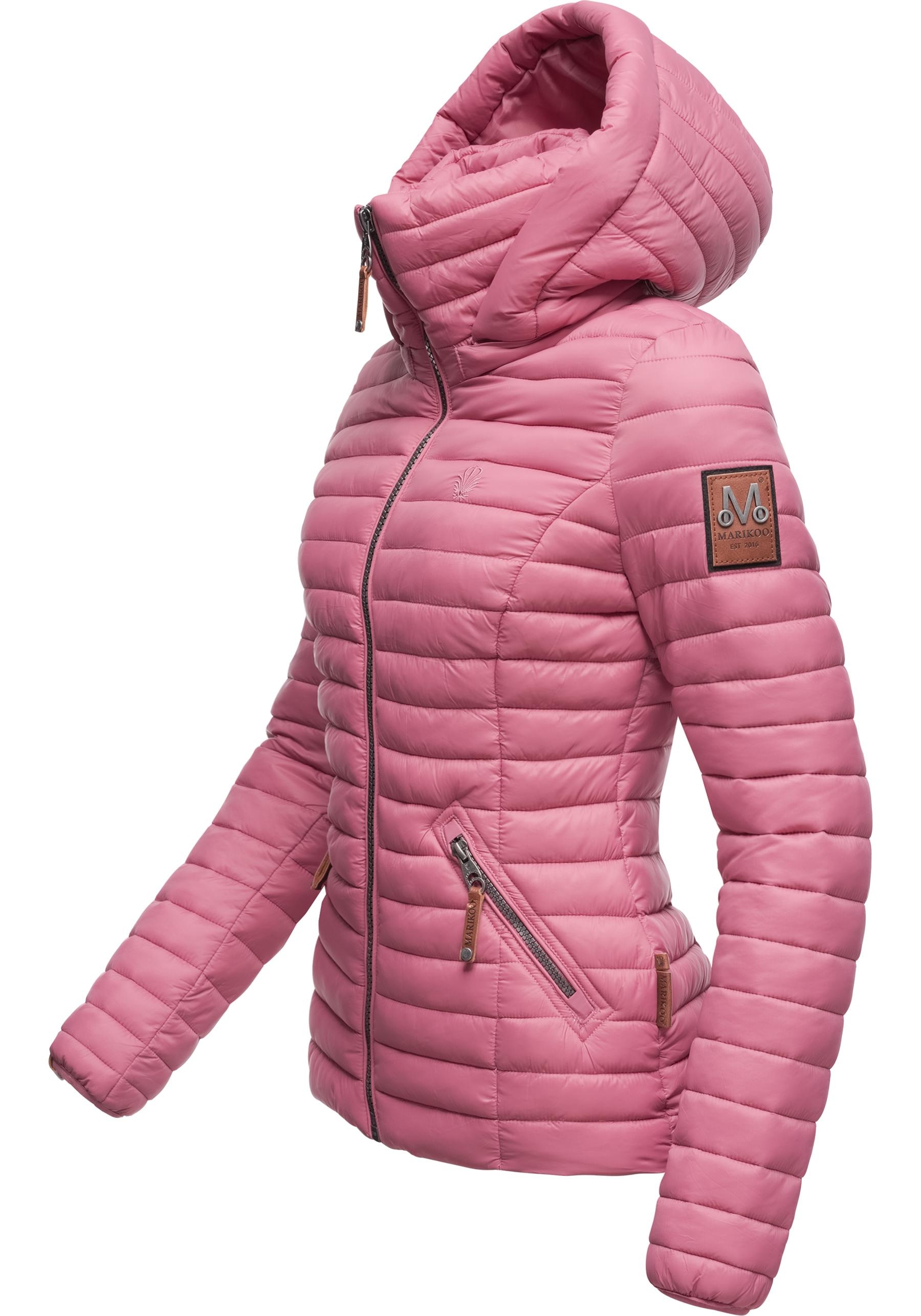 Marikoo Steppjacke "Löwenbaby" mit Kapuze stylische Übergangsjacke mit abne günstig online kaufen