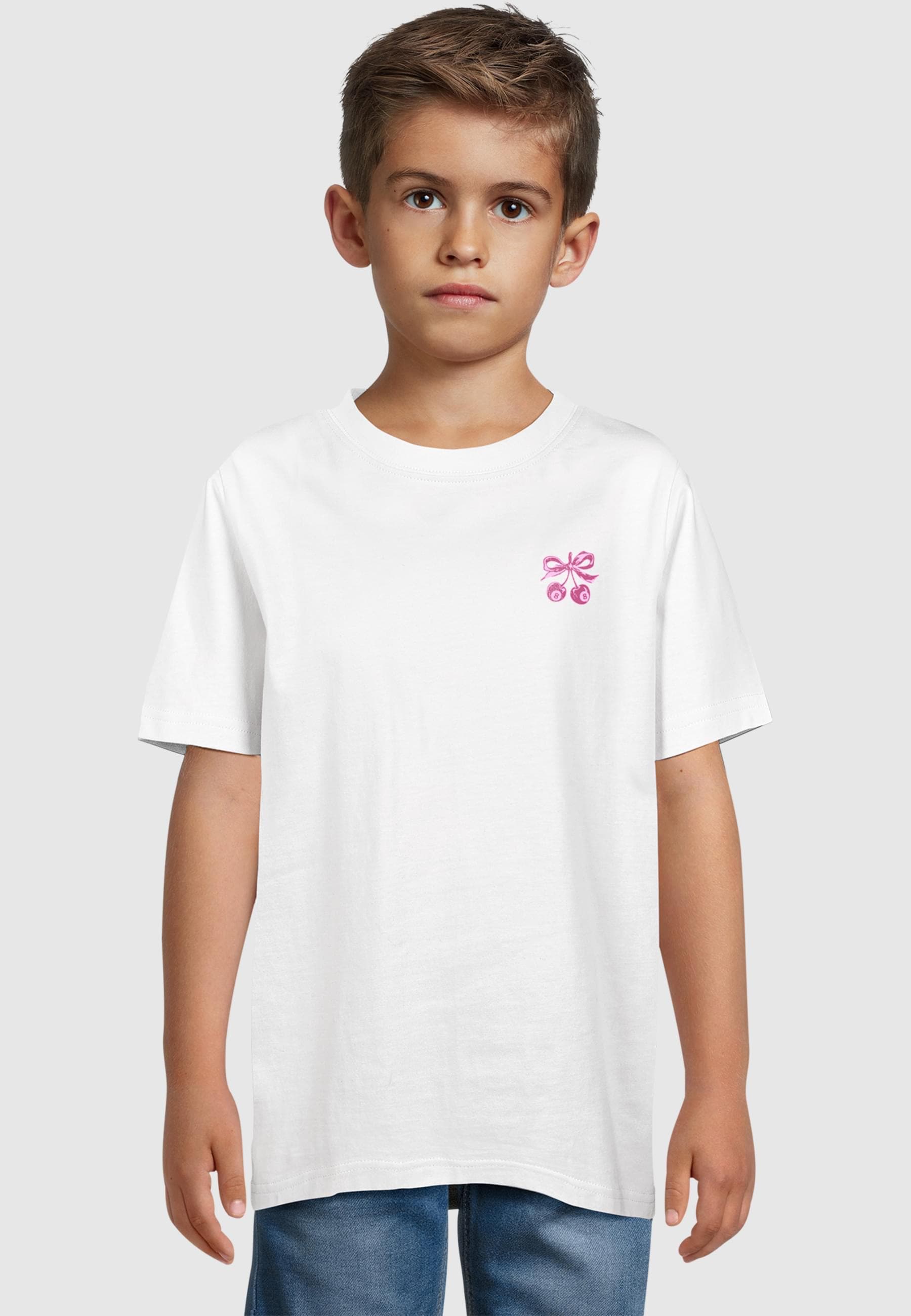 MisterTee T-Shirt »MisterTee Kids Lucky Girl Syndrome Tee«, (1 tlg.)