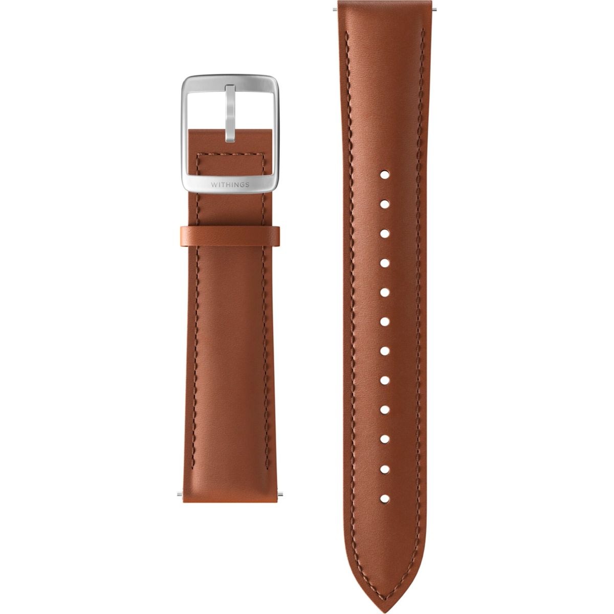 Withings Smartwatch-Armband »Leather Wristband 20mm« Echtes Kalbsleder