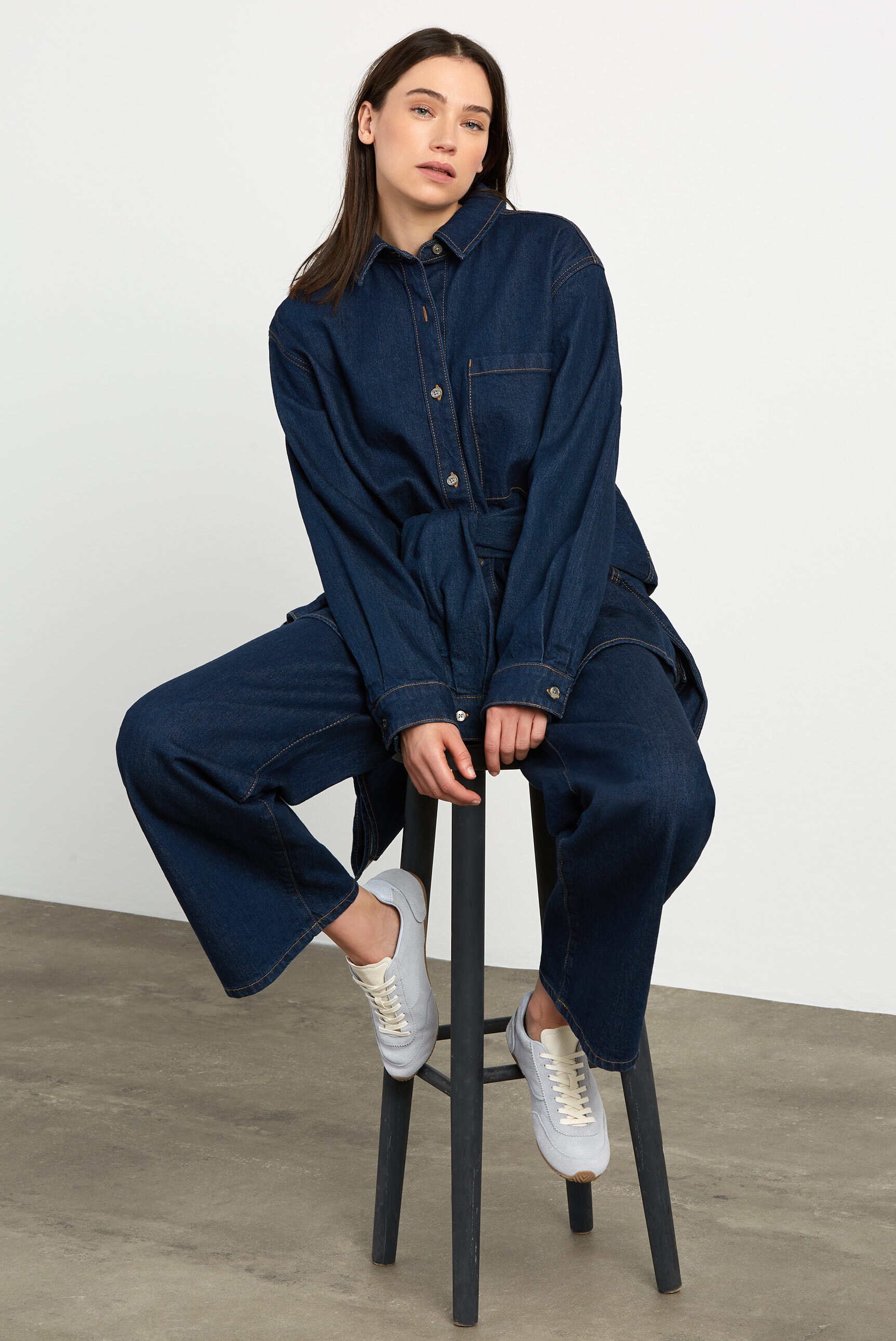 SENSES.THE LABEL Regular-fit-Jeans mit hoher Leibhöhe günstig online kaufen