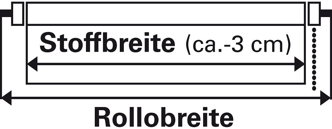 | Seitenzugrollo Bohren, Lichtschutz, BAUR Rollo möglich freihängend, GARDINIA Natur«, »EASYFIX ohne Schraubmontage