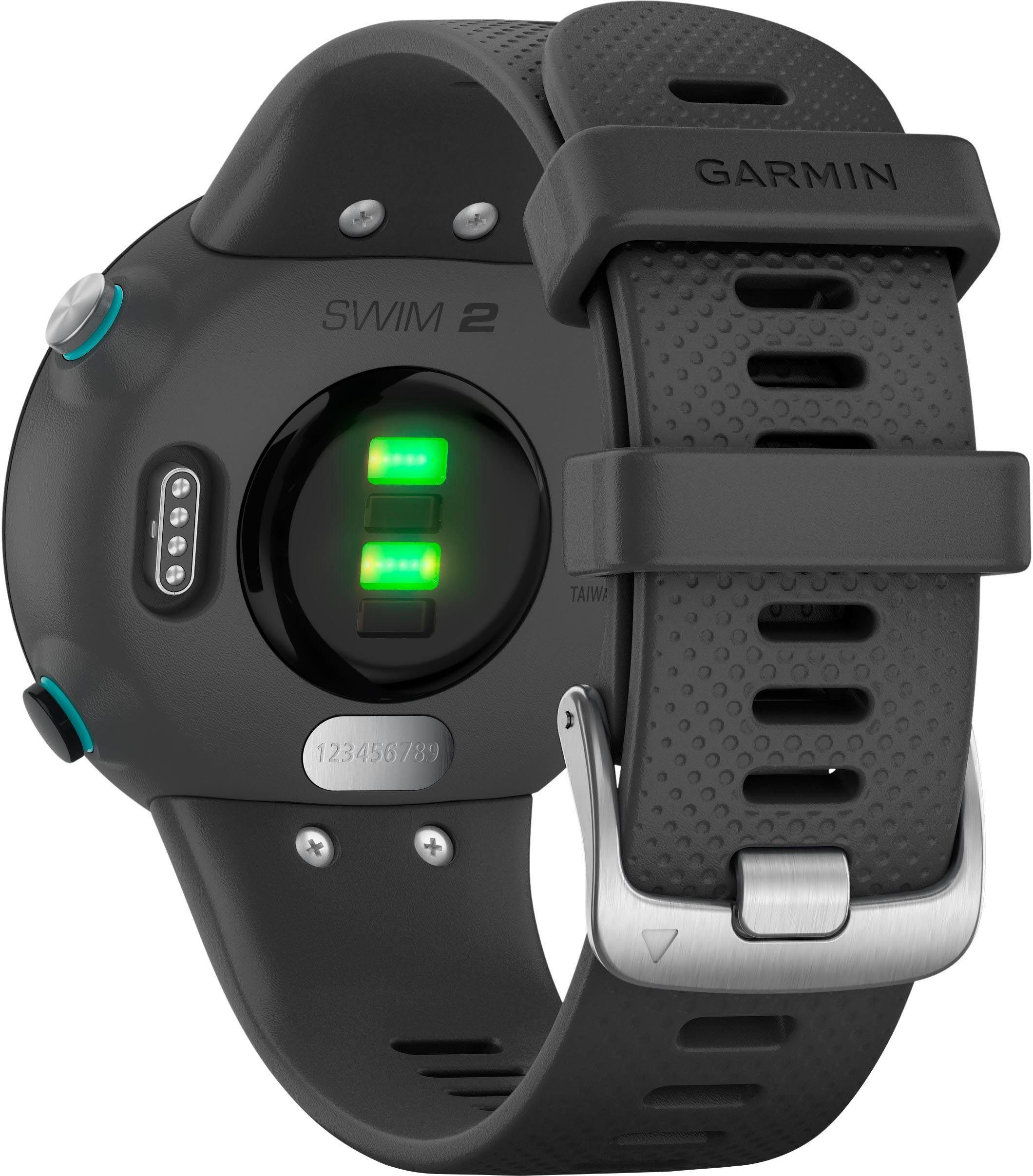 Garmin Smartwatch »Swim2 mit Silikon-Armband 20 mm«