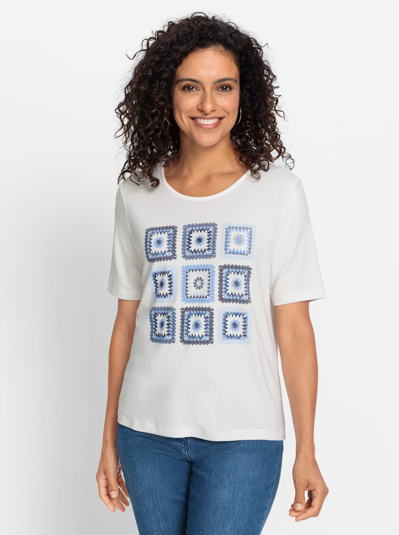 Inspirationen Kurzarmshirt "Shirt" 1 Stk. tlg. günstig online kaufen