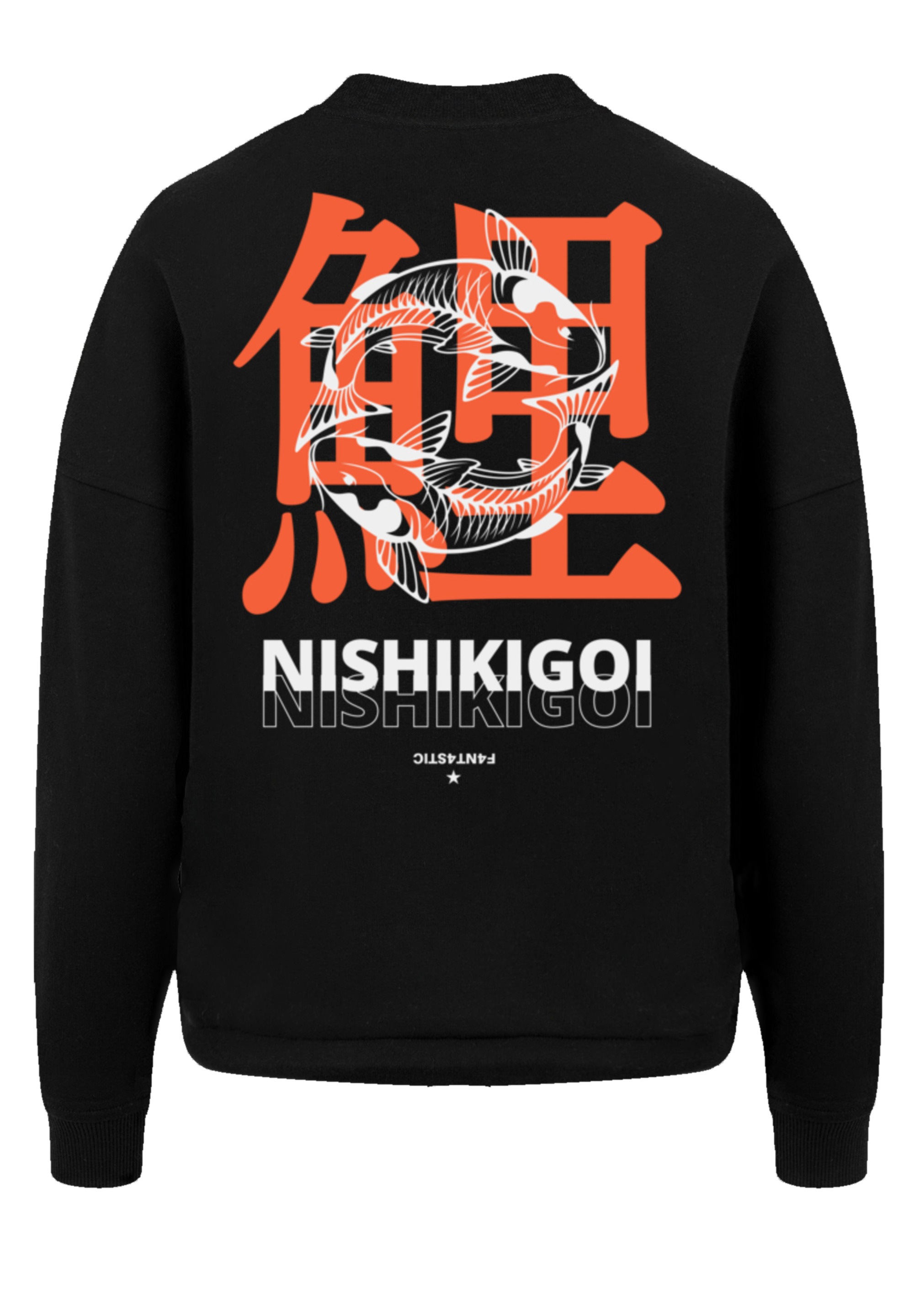 F4NT4STIC Sweatshirt »Nishikigoi Koi Japan«, Print
