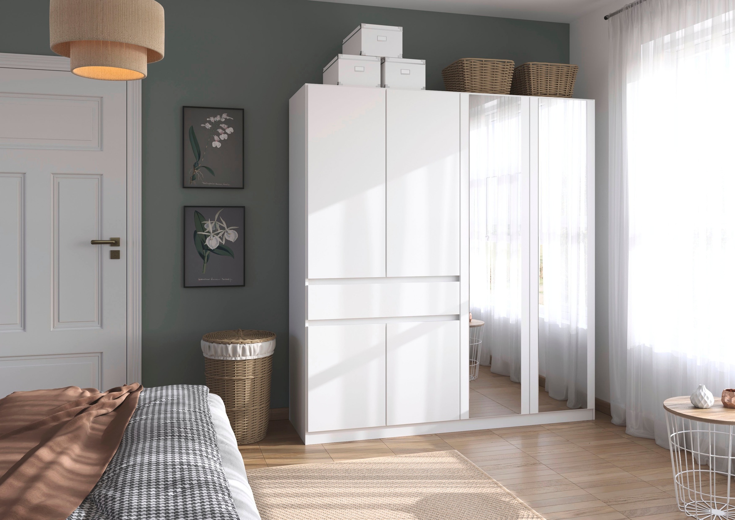 rauch Kleiderschrank "Tübingen" mit Spiegel günstig online kaufen