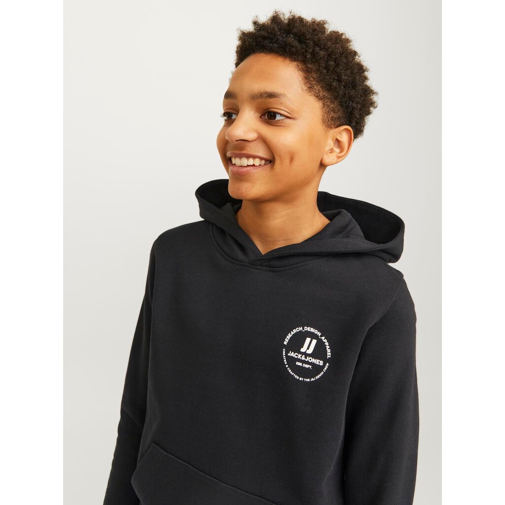 Sweat à Capuche Jack & Jones Junior Pour Garçon – Coupe Décontractée – Marque Danoise