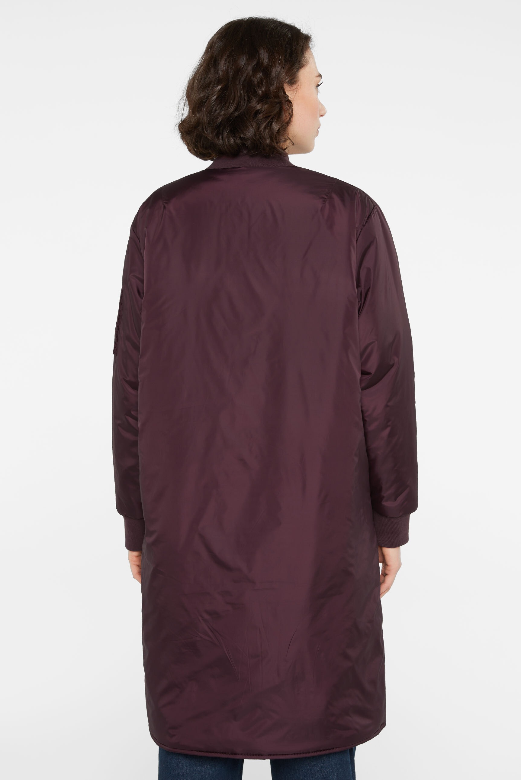 SENSES.THE LABEL Langjacke, ohne Kapuze, mit Two-Way-Zipper