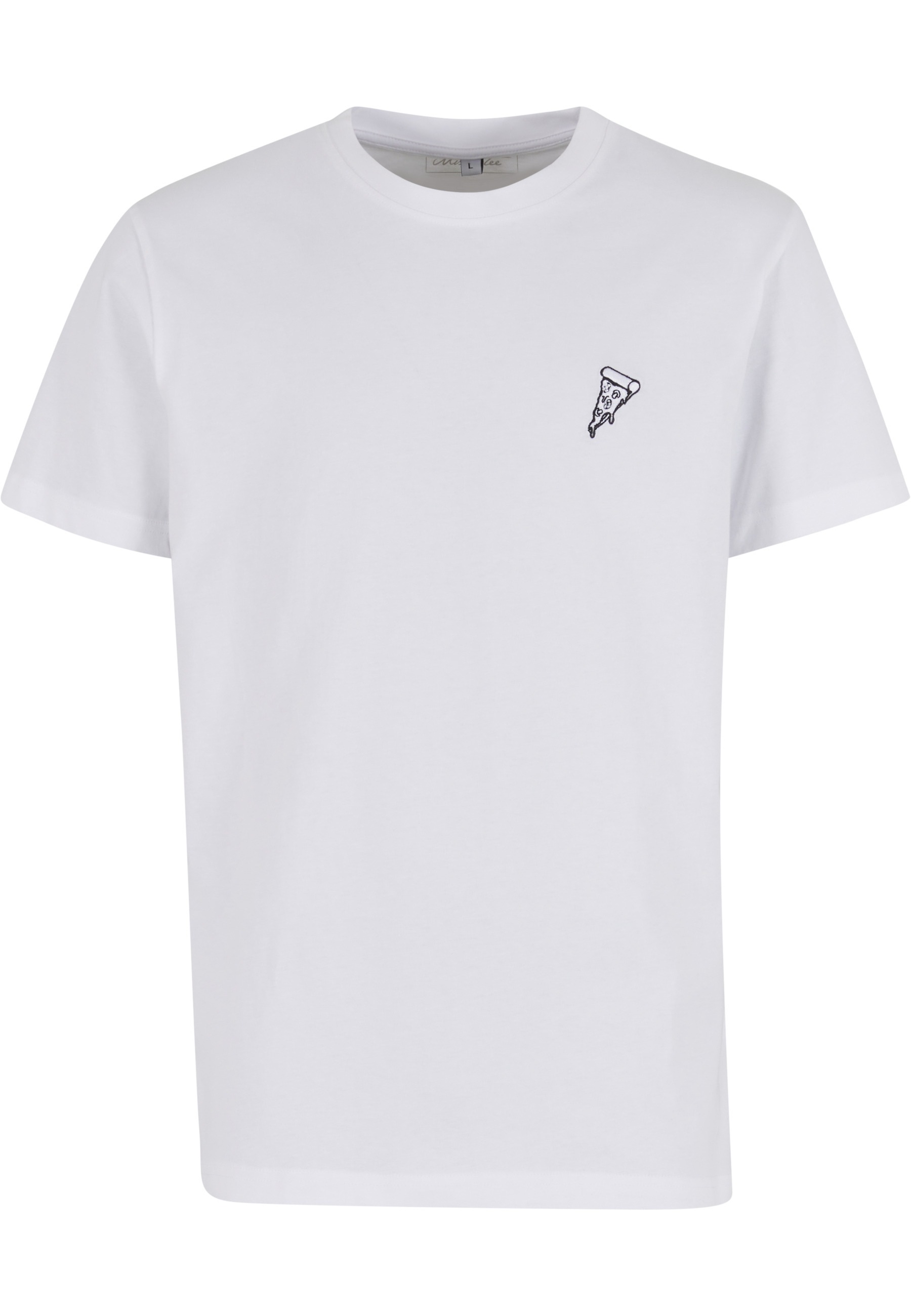 MisterTee T-Shirt "MisterTee Herren Pizza Tee EMB" 1 Stk.
