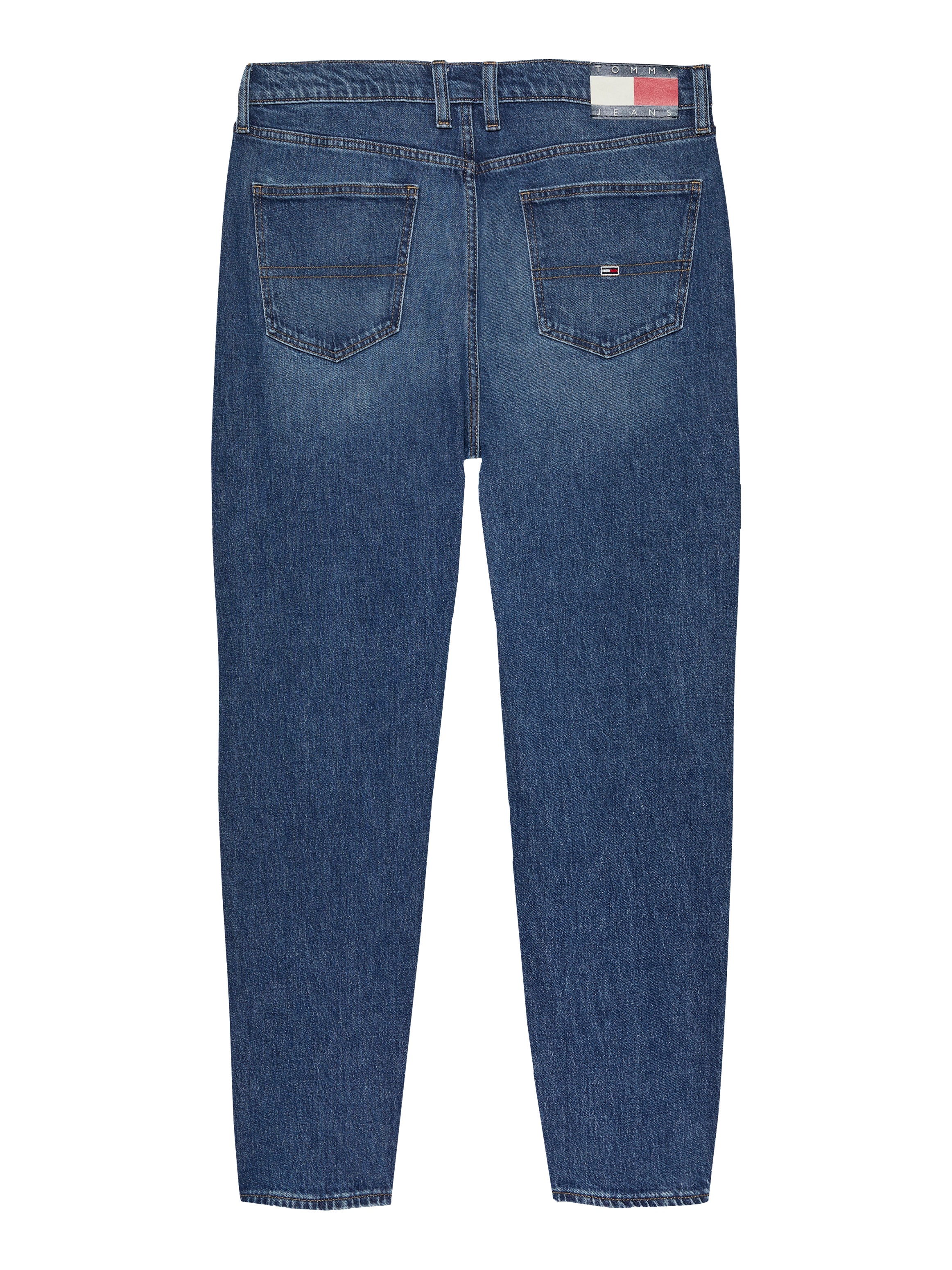 Tommy Jeans Gerade Jeans »Isaac Relaxed Tapered«, Mit Gürtelschlaufen