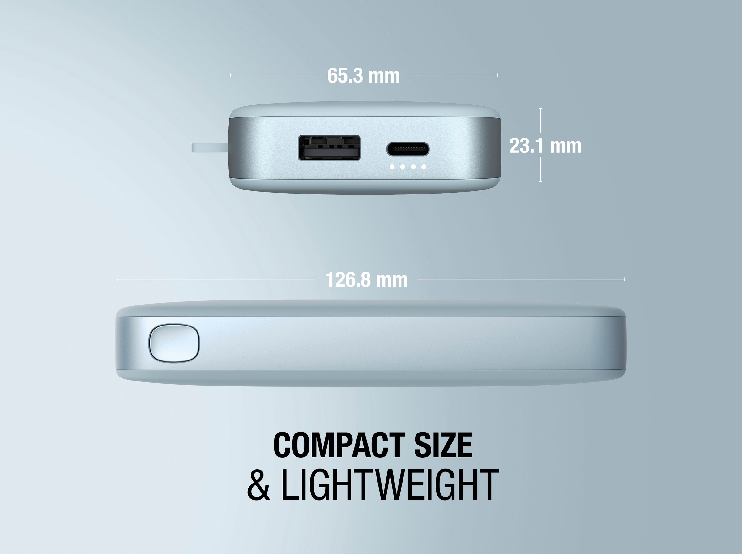 Fresh´n Rebel Powerbank »Power Pack 12000mAh mit USB-C, Ultra Fast Charge & 20W PD«