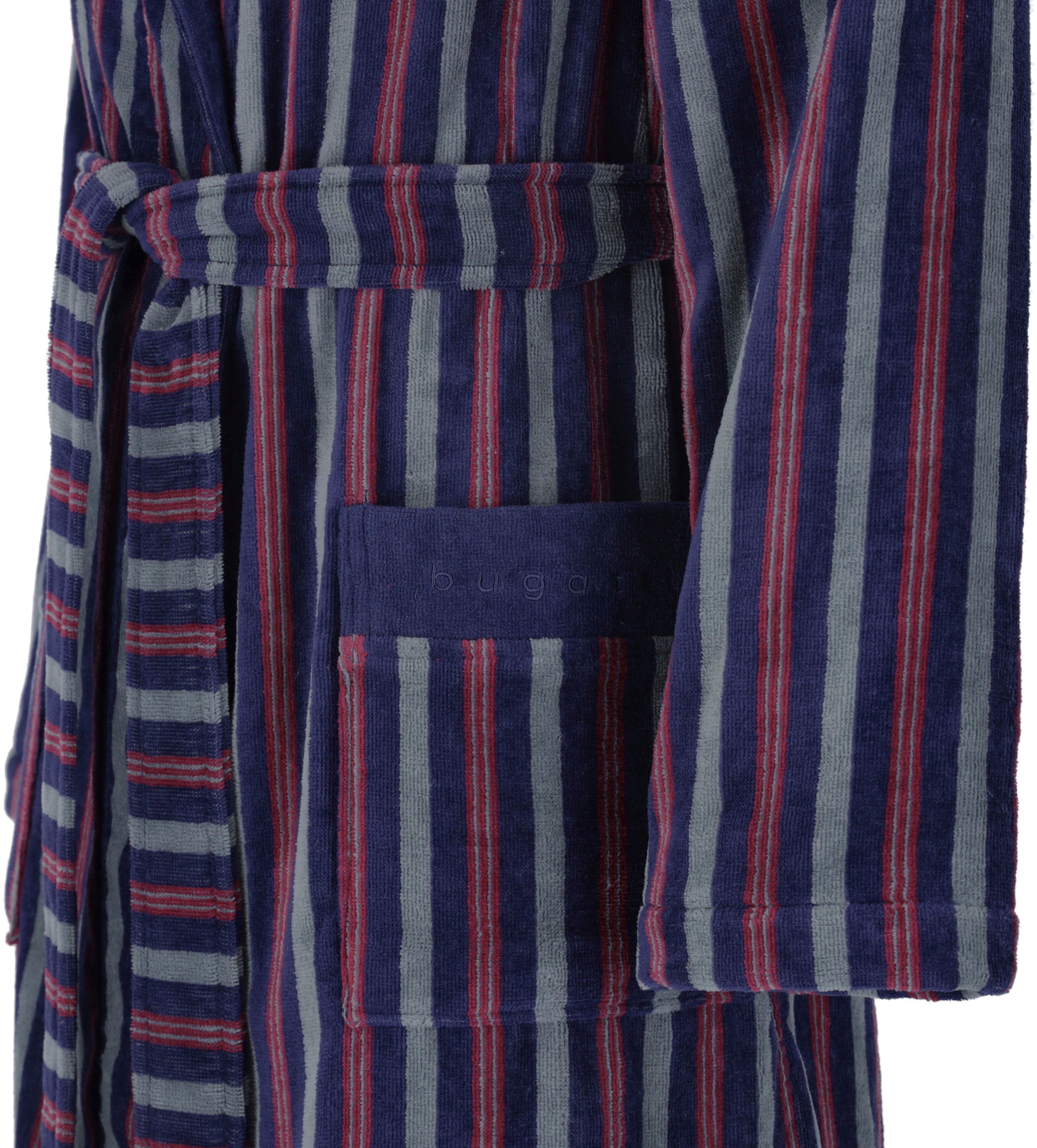 Thumbnail - bugatti Herrenbademantel "Edoardo, ideal für Sauna & Spa, Hotelbademantel, Morgenmantel"