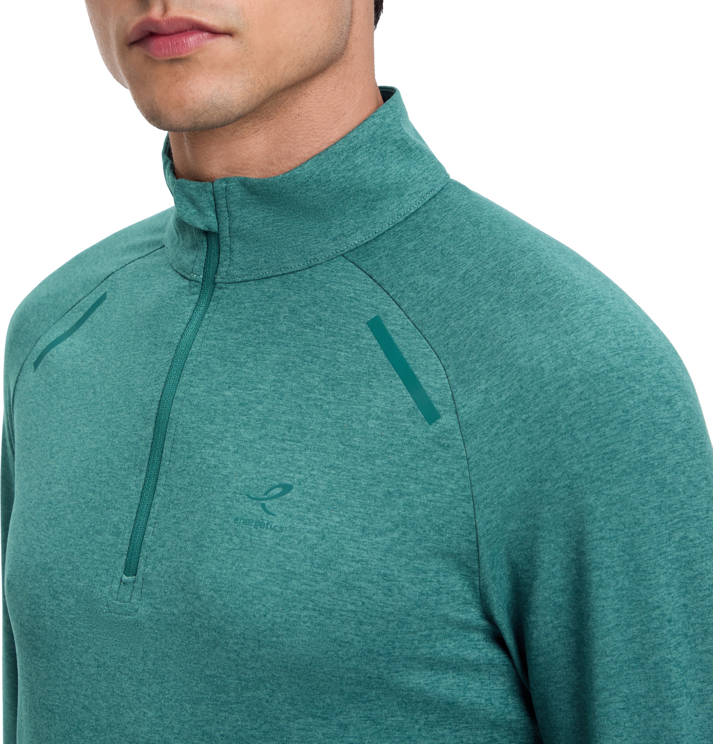 Energetics Rollkragenshirt »HE.-LANGARMSHIRT CUSCO IV M« körpernah geschnitten, Langarm, mit Half Zip, für Sport