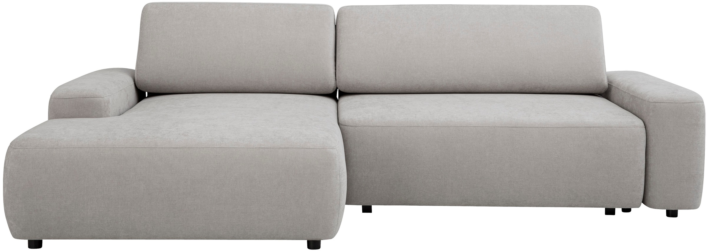 Home affaire Ecksofa "TORGE (264cm), Schlafsofa in Cord, Samtvelours o Stru günstig online kaufen