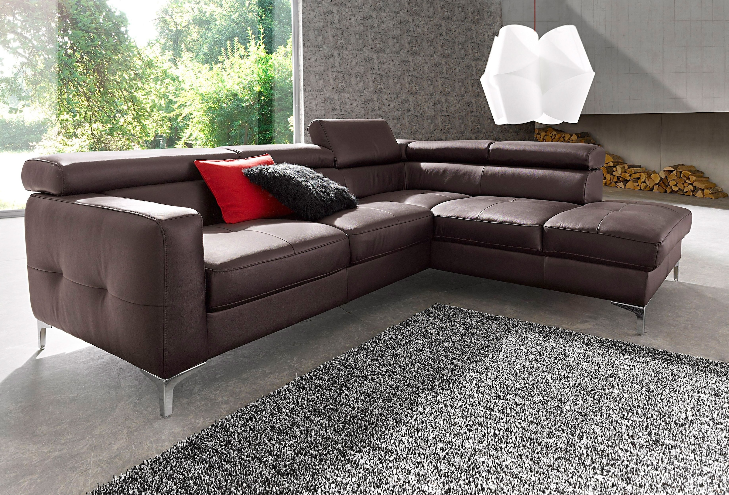 COTTA Polstergarnitur "Sammy L-Form", (Set), Set bestehend aus: Ecksofa mit günstig online kaufen