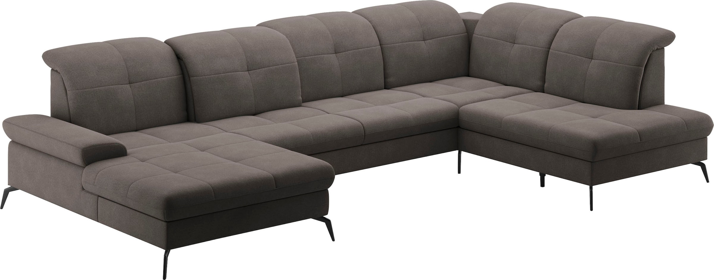 sit&more Wohnlandschaft »Amica«, inkl Sitztiefenverstellung und Armteilverstellung