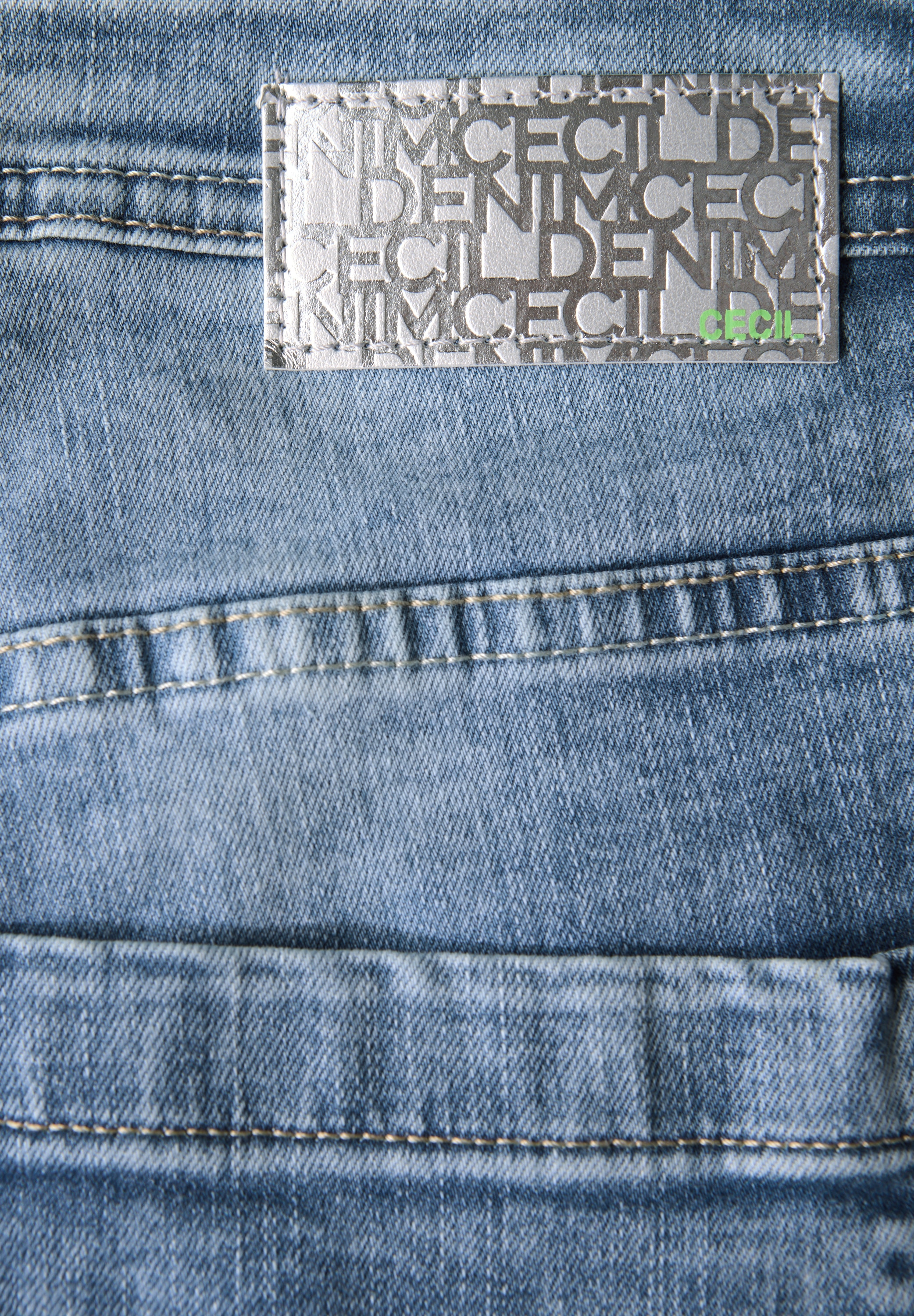 Cecil Gerade Jeans, Middle Waist