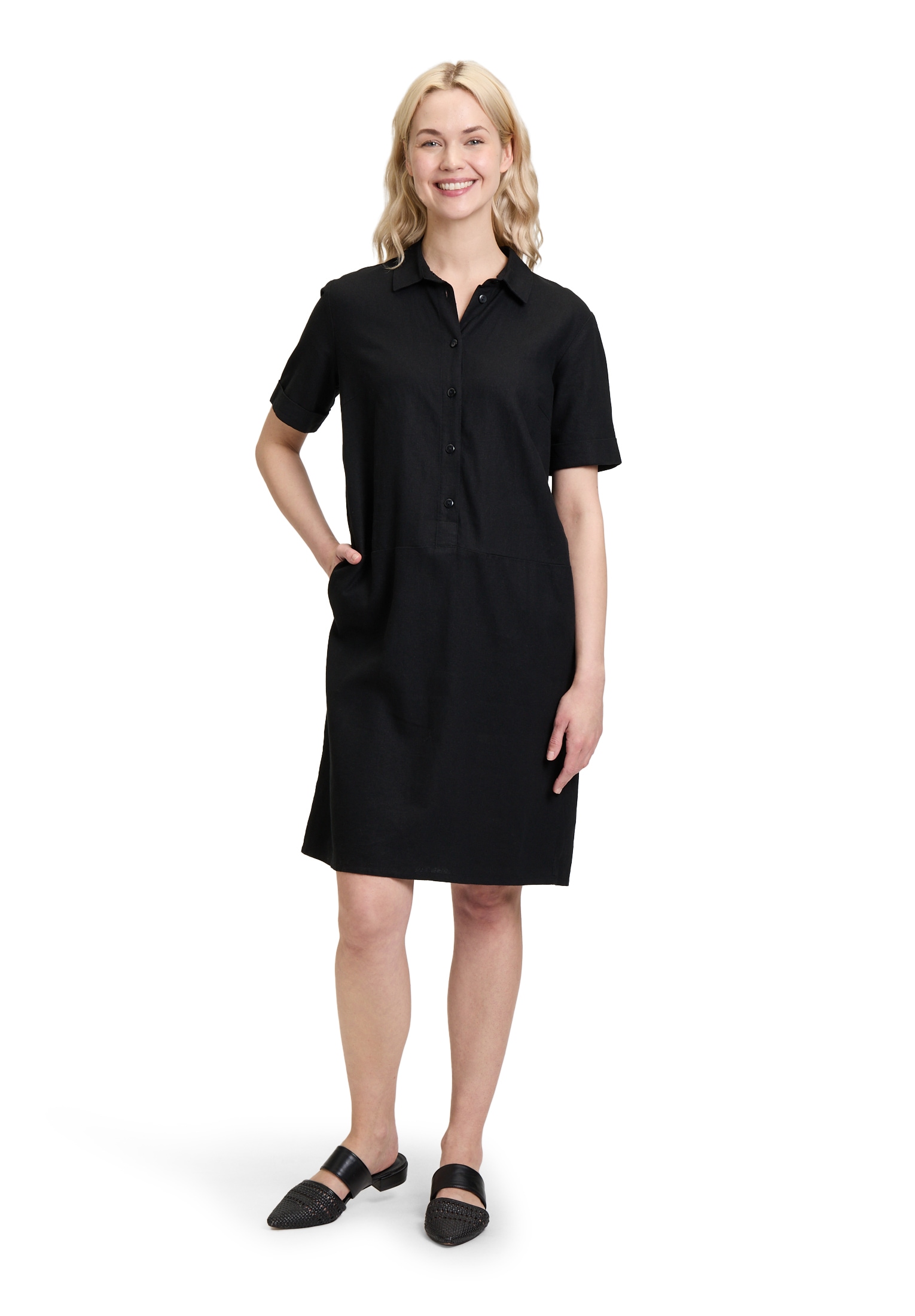 Betty Barclay Hemdblusenkleid »Betty Barclay Hemdblusenkleid mit Knopfleiste«, Form