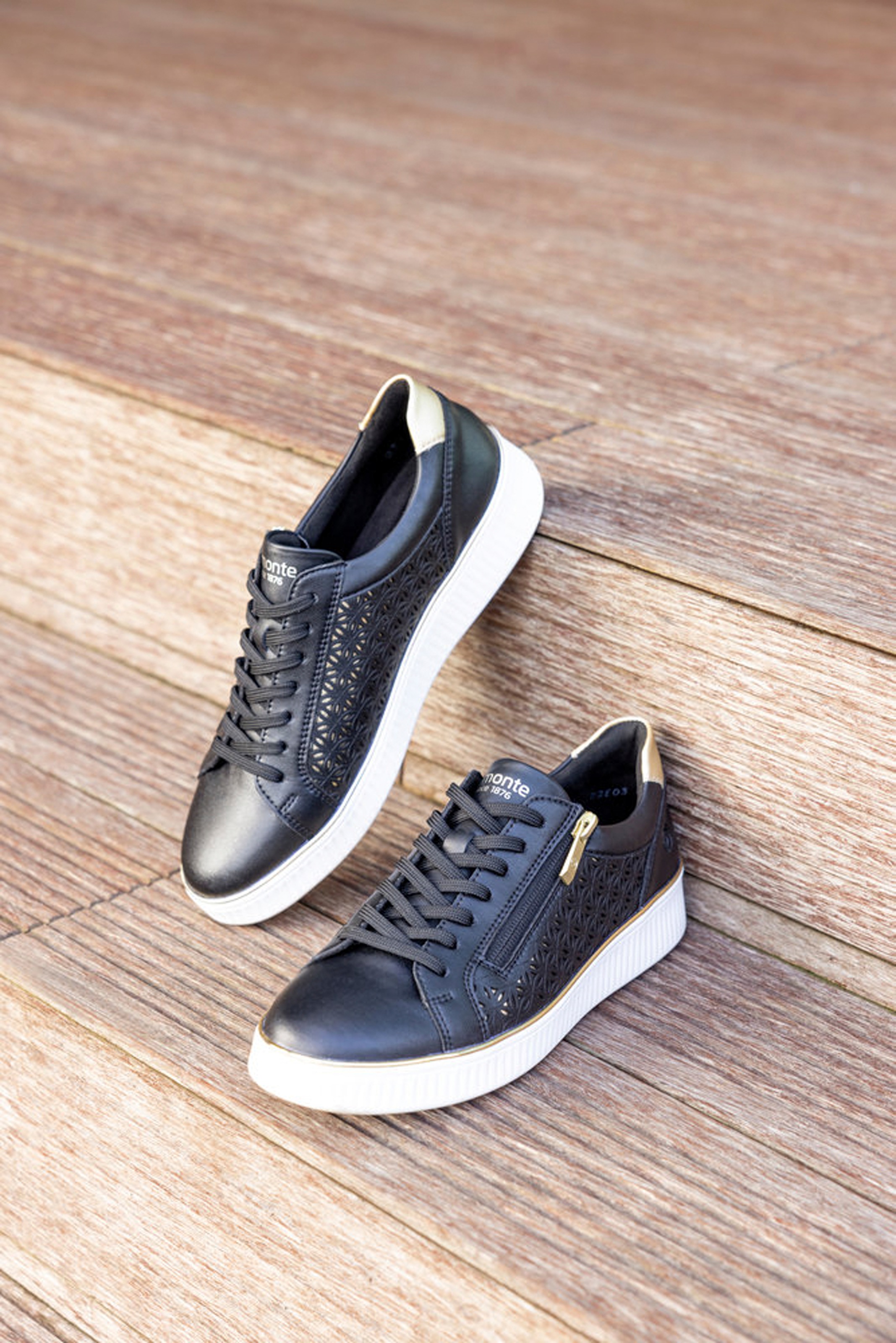 Remonte Plateausneaker, Freizeitschuh, Schnürer, Halbschuh mit Perforation