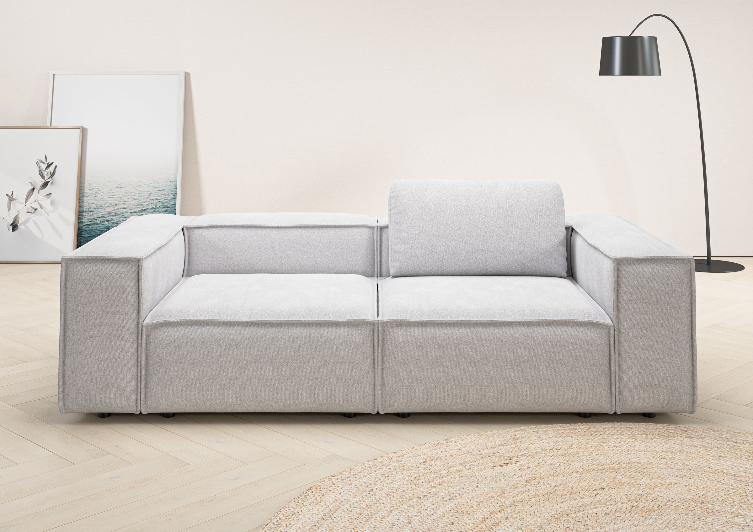 Places of Style 2-Sitzer "Watertown, modernes Sofa 246 cm breit, auch in Fe günstig online kaufen