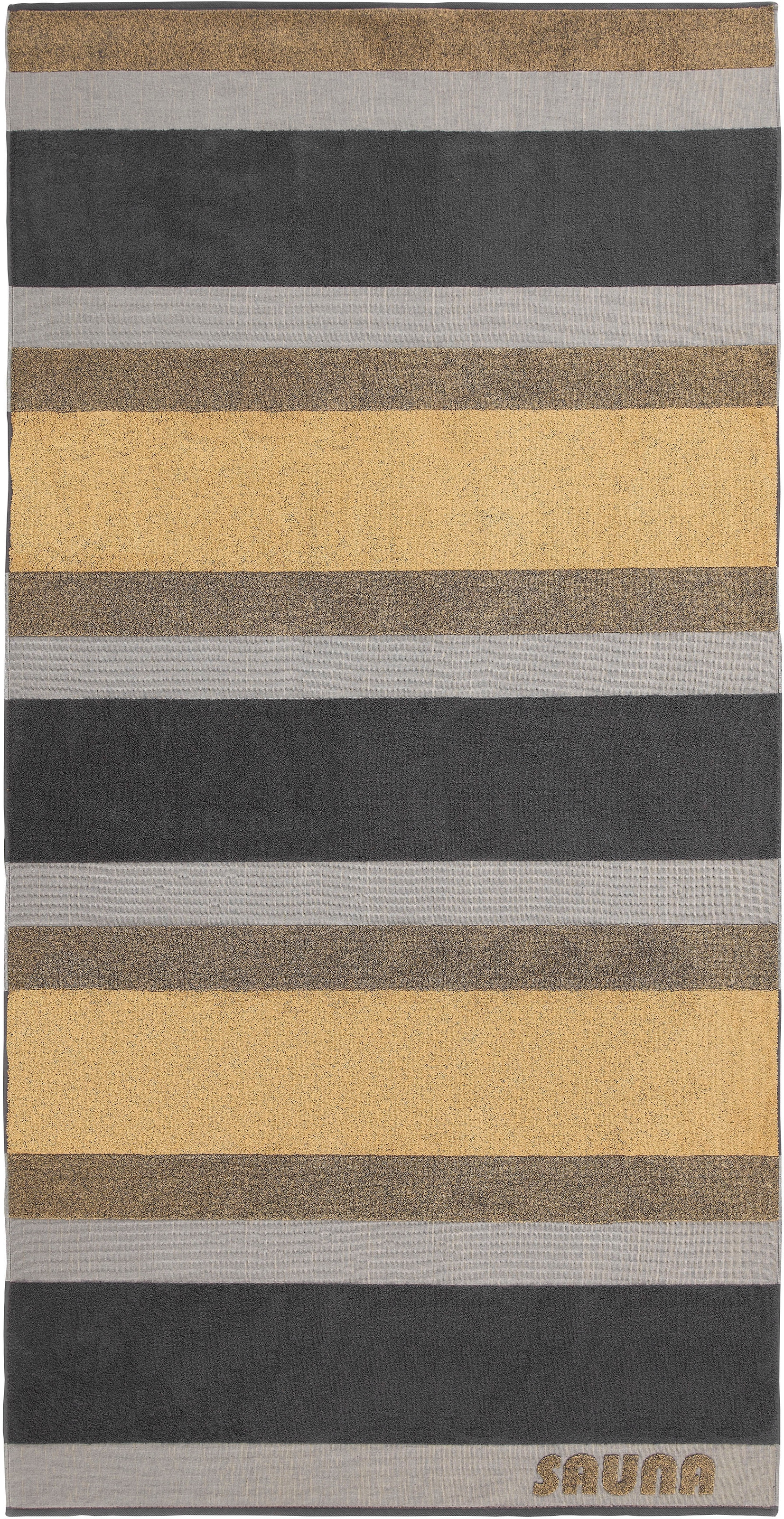 Dyckhoff Saunatuch "Saunatuch SaunaStripe", (1 St., Saunatuch 100 x 200 cm)