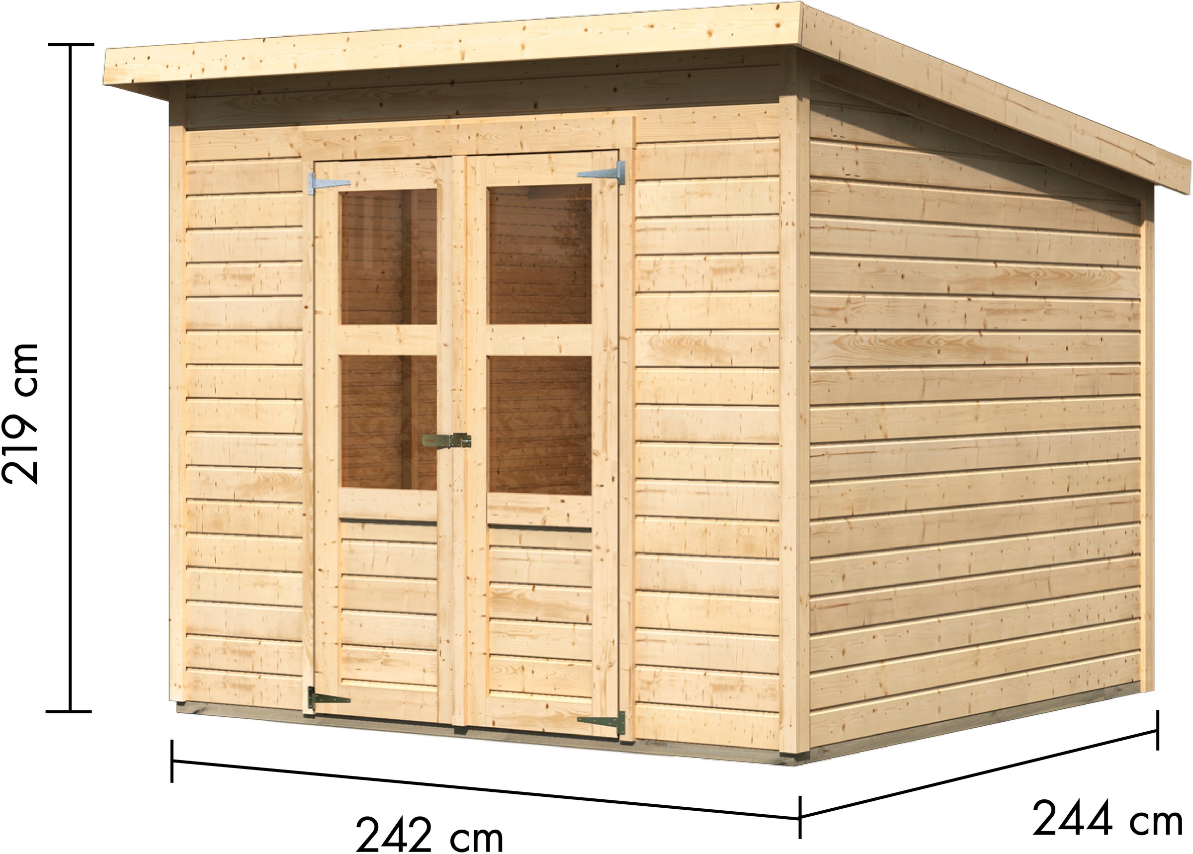 KONIFERA Gartenhaus »Amrum 6«