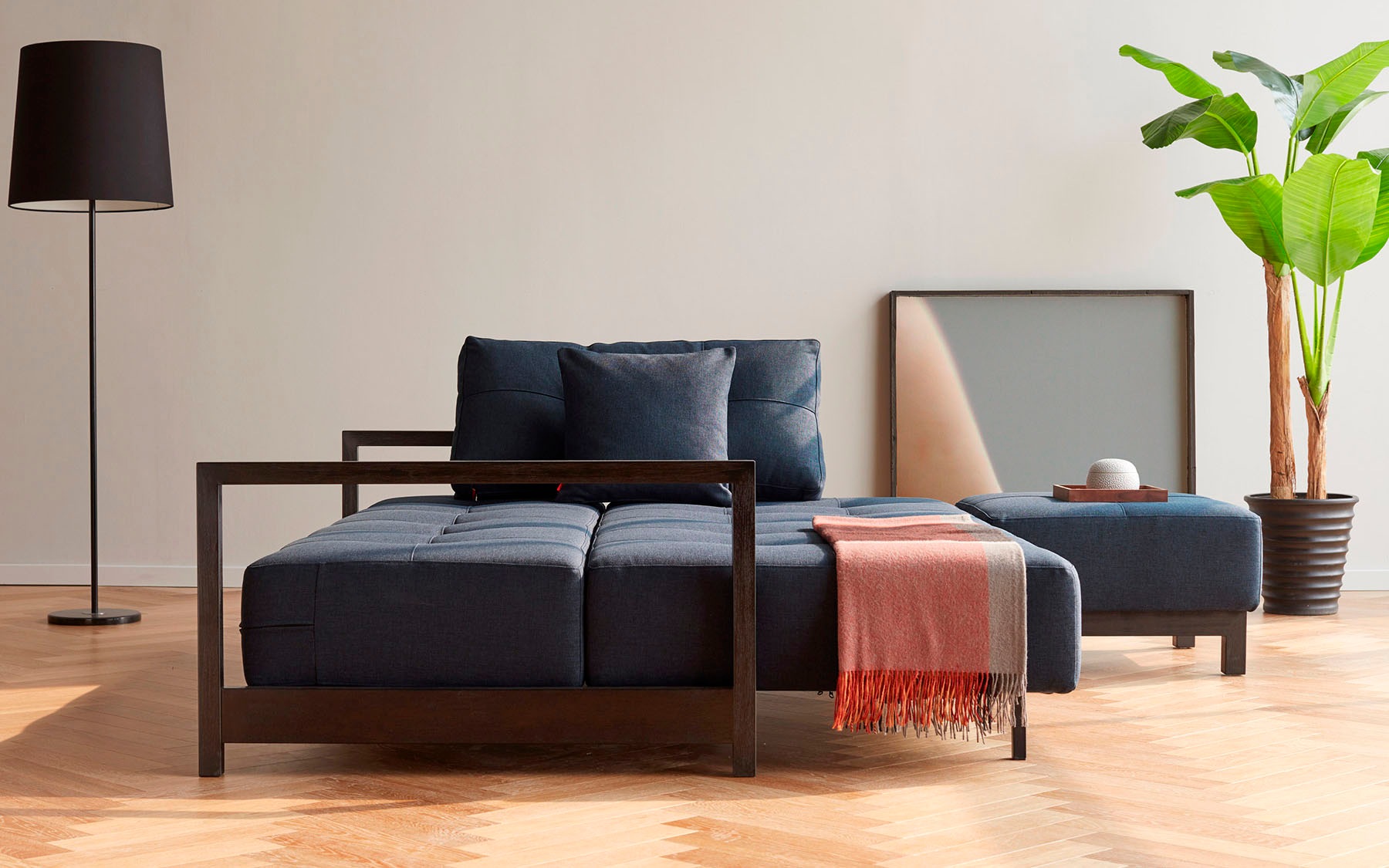 INNOVATION LIVING ™ Schlafsofa »Bifrost hochwertige Schlaffunktion, extrabreite Liegefläche,«, Einzel- und Doppelbett, bequem und komfortabel