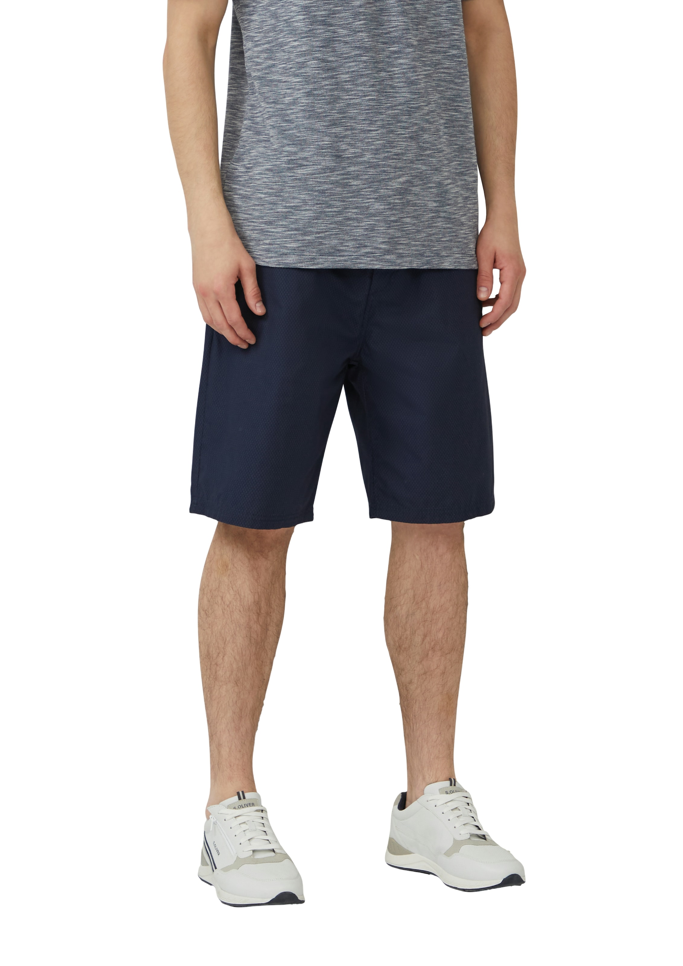 s.Oliver Bermudas, Sommerhose mit Struktur Muster günstig online kaufen