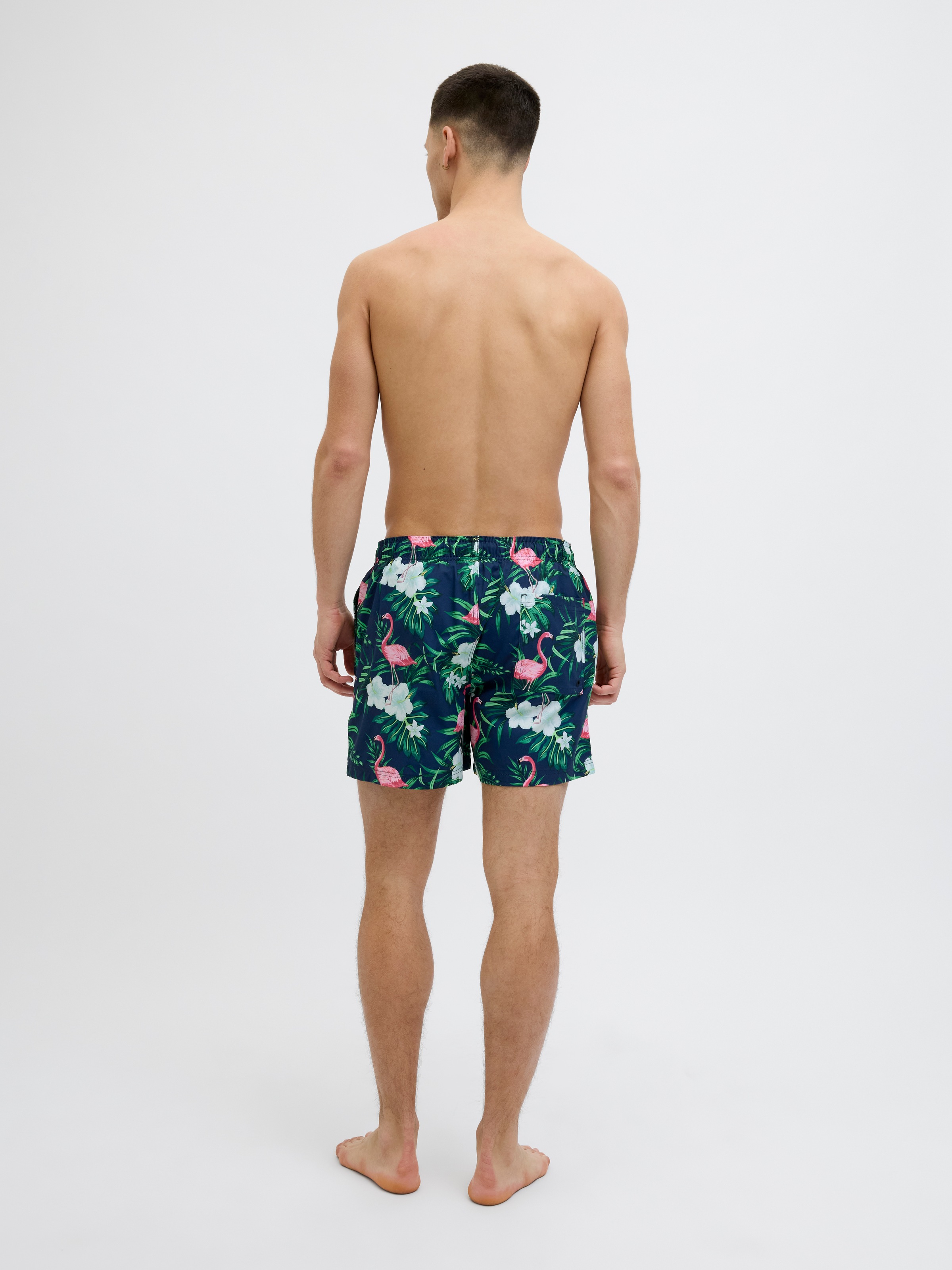 Jack & Jones Badeshorts »JPSTMAUI JJSWIM NOVELTY AOP AKM SN«