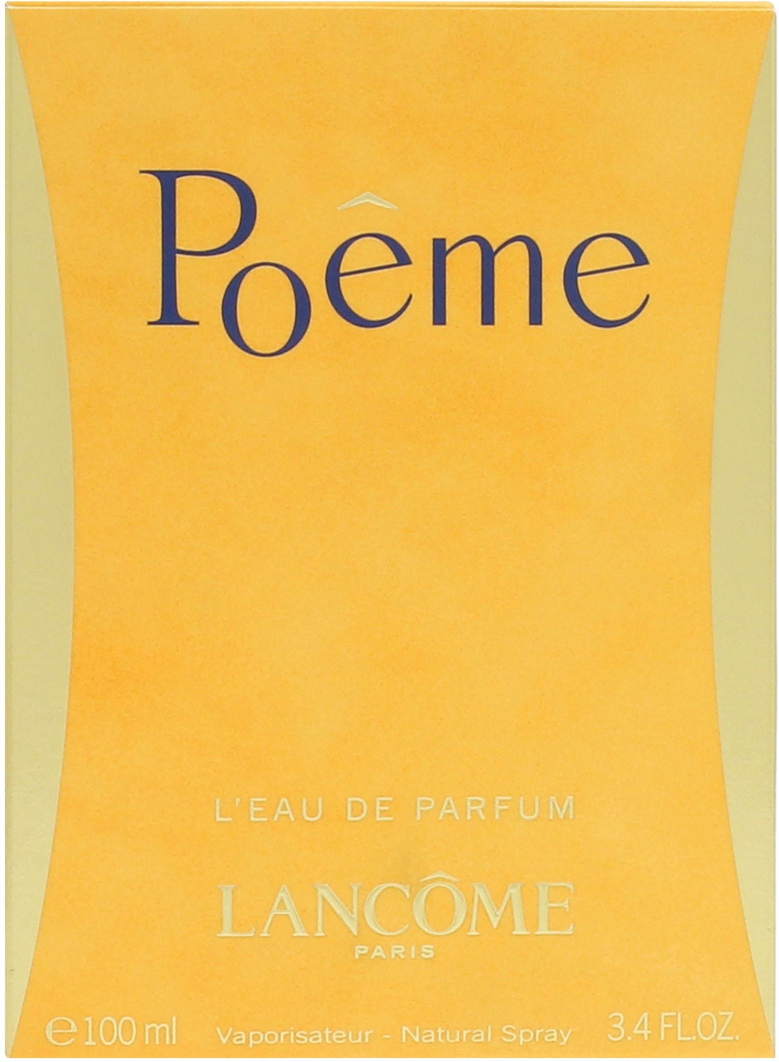 LANCOME Eau de Parfum »Poeme«, mit einer beeindruckenden Haltbarkeit