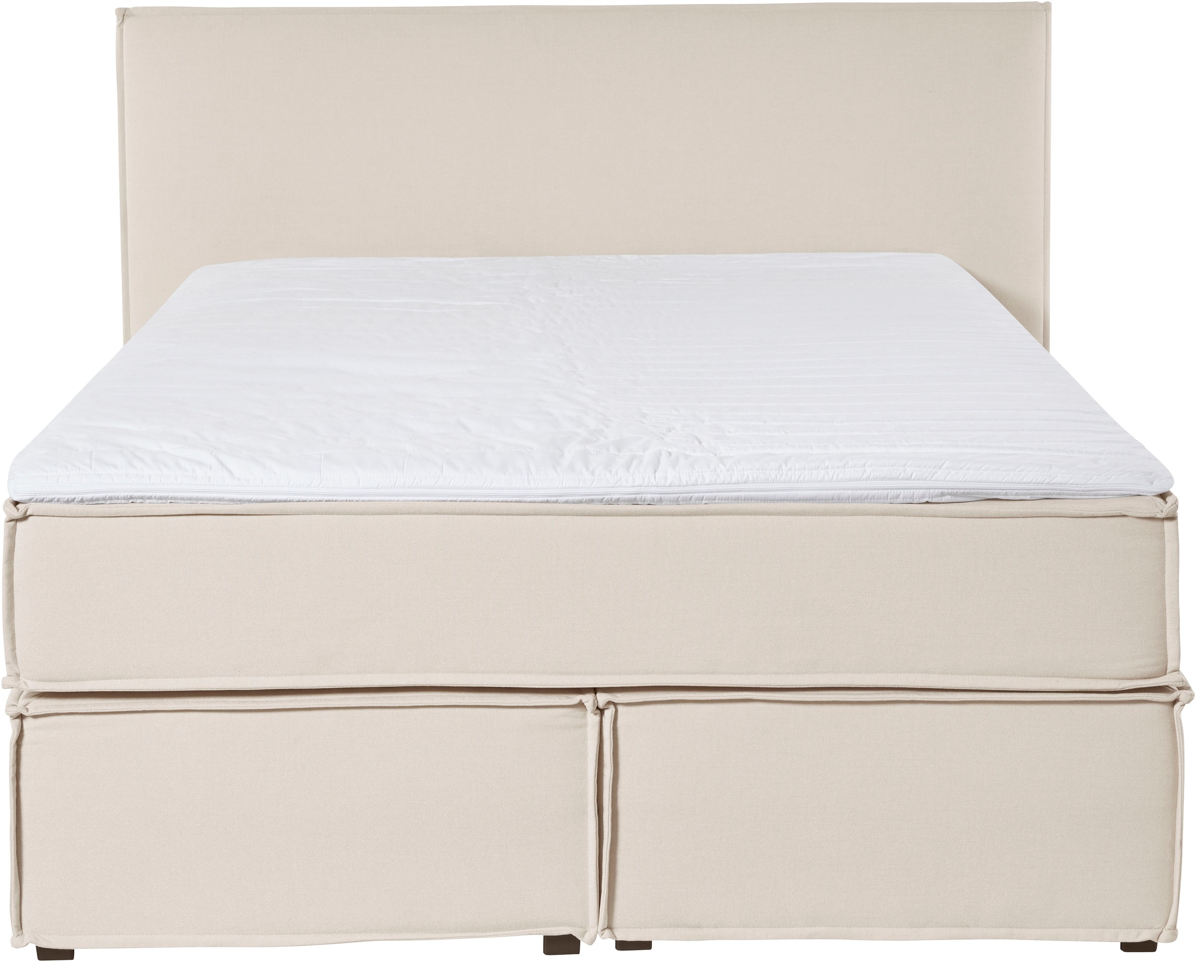 LeGer Home by Lena Gercke Boxspringbett »Yuma«, incl. Topper, in 4 Breiten, 3 Matratzenarten und je 2 Härtegraden
